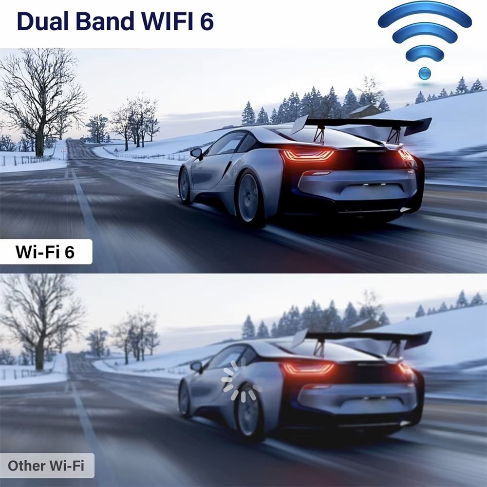 Brand New 2026 We2USat K3 6K Android Box Smart WiFi Voice Remote TV Box Player