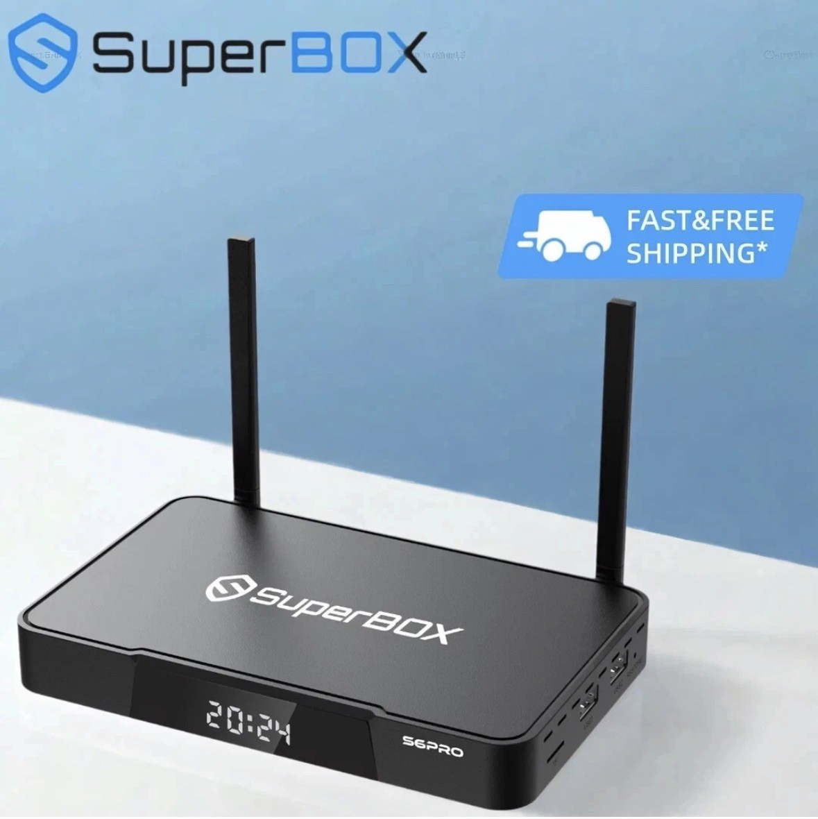 SuperBox S6 Pro – New Factory Sealed – Latest 2025 Model – Fast Shipping