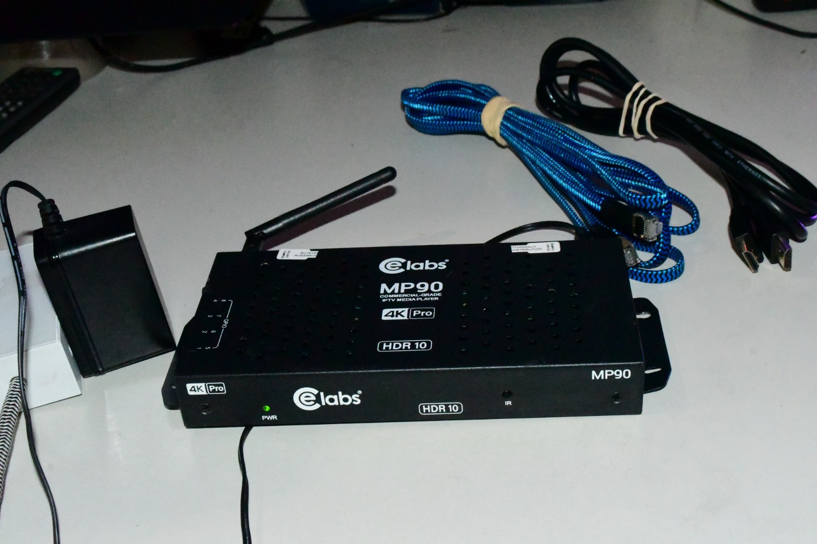 ELabs MP90 4K HDMI High Definition Digital Media Signage Player RARE 517a3