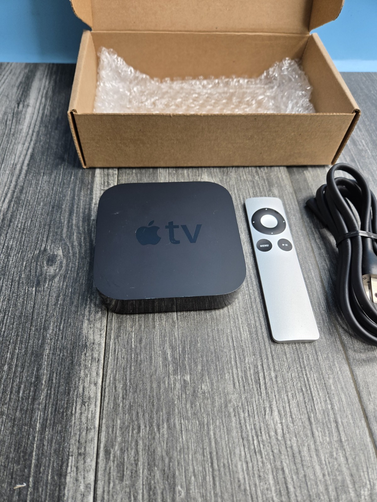 Apple TV 3rd Generation 8GB Black MD199LL/A Working, Free Ship, 1D
