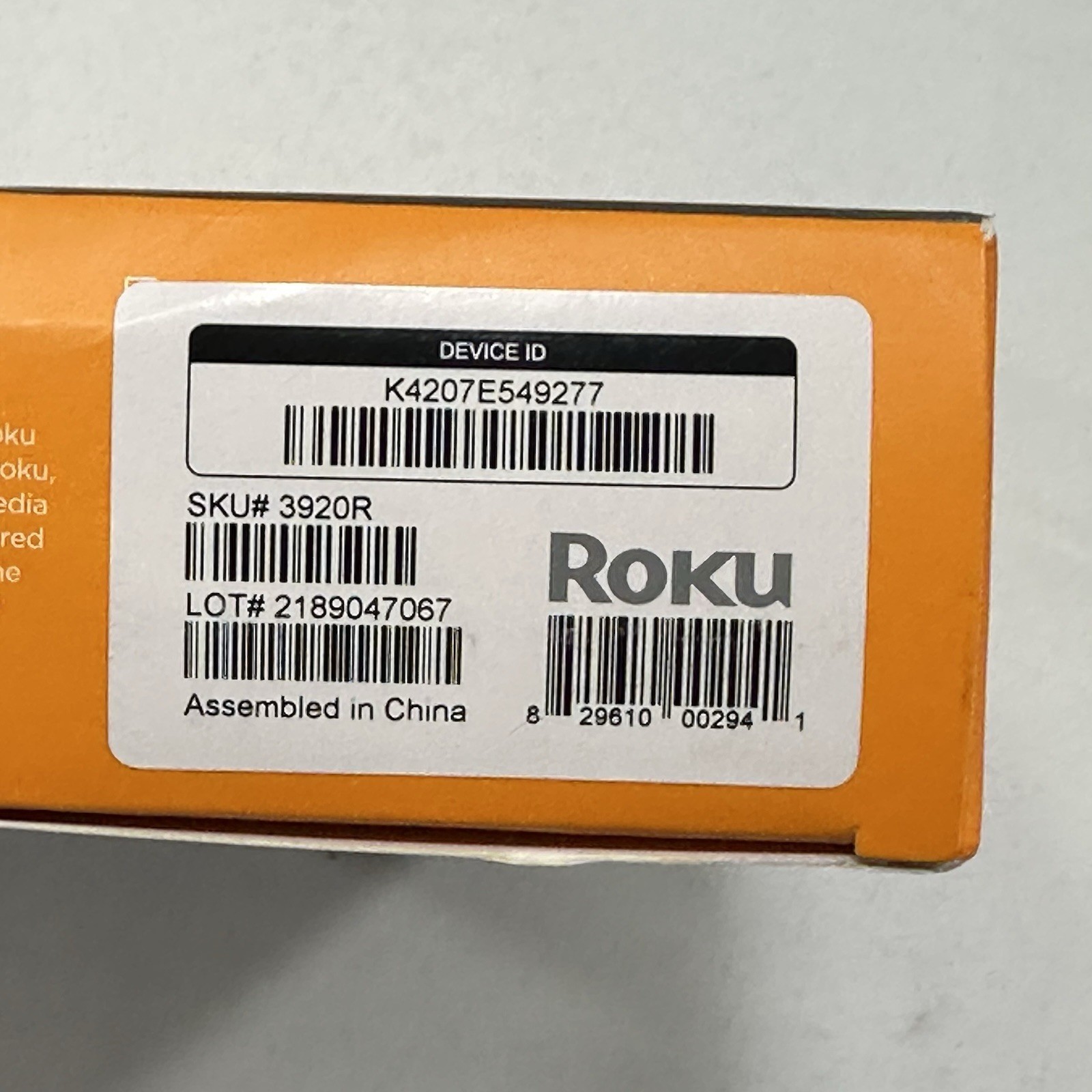 Roku – Premiere 4K & HDR Streaming Media Player – NEW NIB SEALED