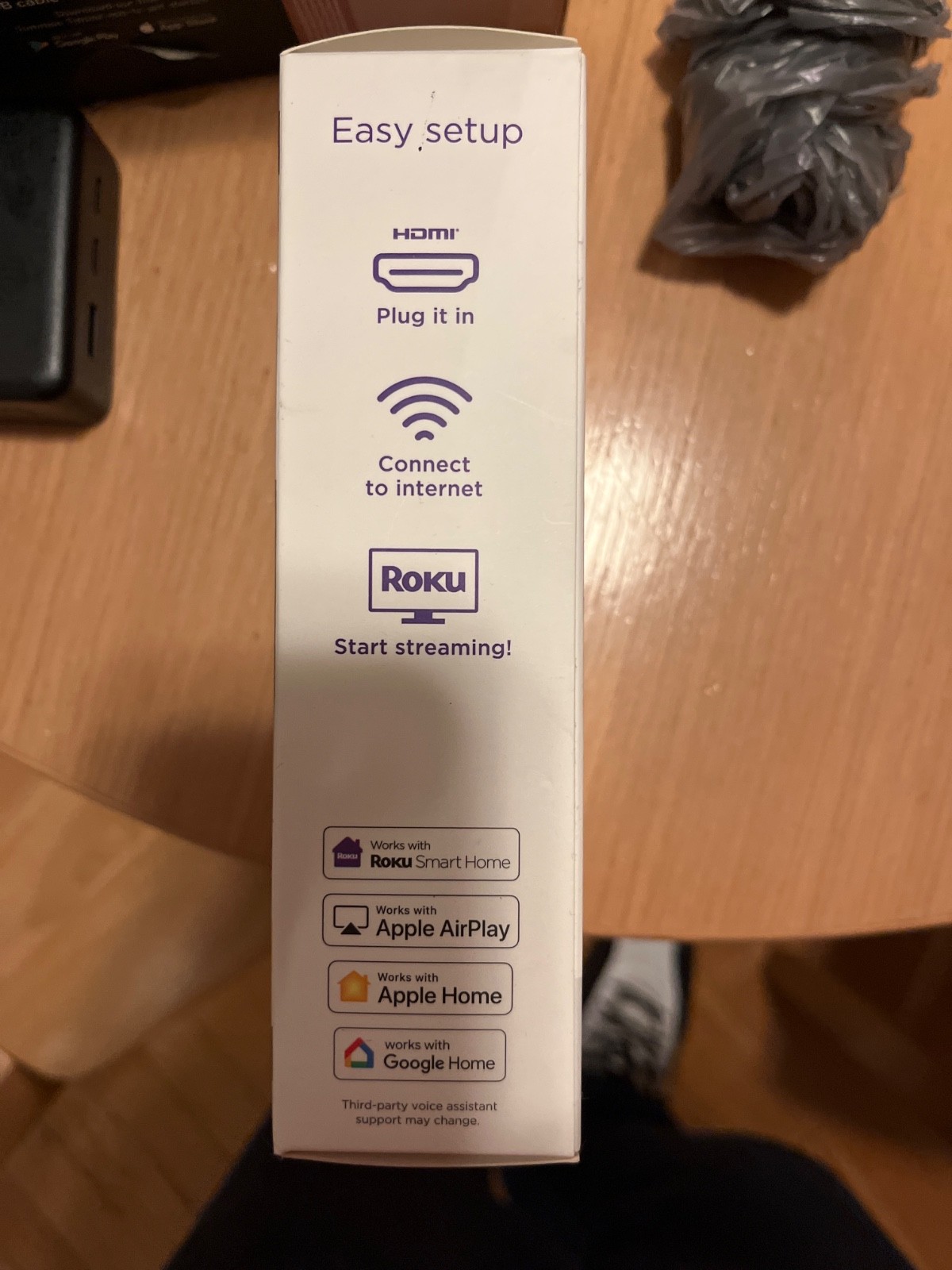 Roku LE Media Player – Black/Purple