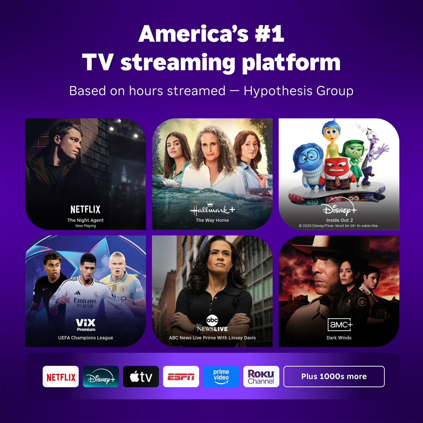 Roku HD Streamer 2026 Streaming Stick Device for TV with Voice Remote Free Cable