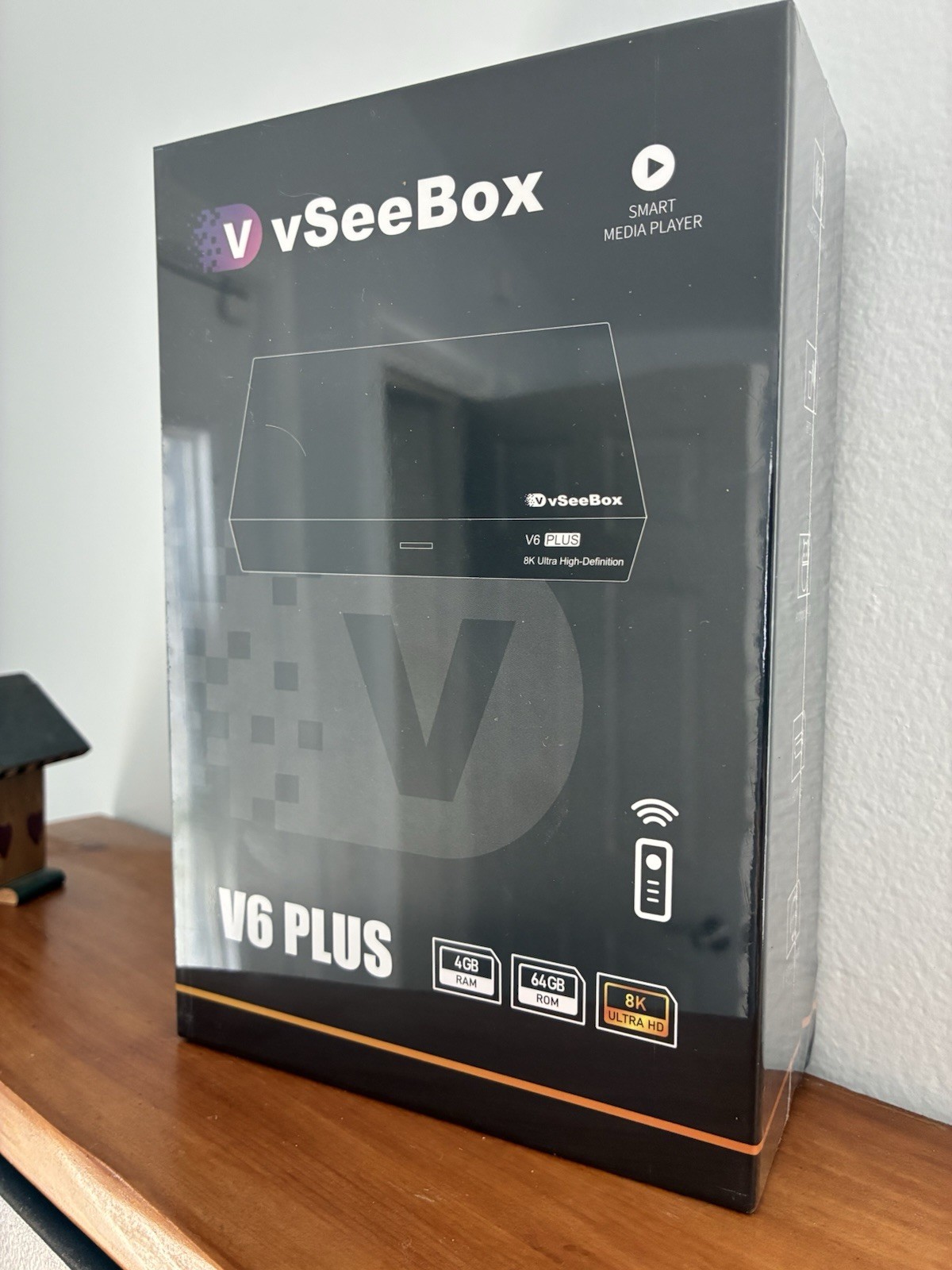 vSeeBox V6 Plus – Brand New – Sealed – Newest Model Vsee FACTORY SEALED BOX L@@k