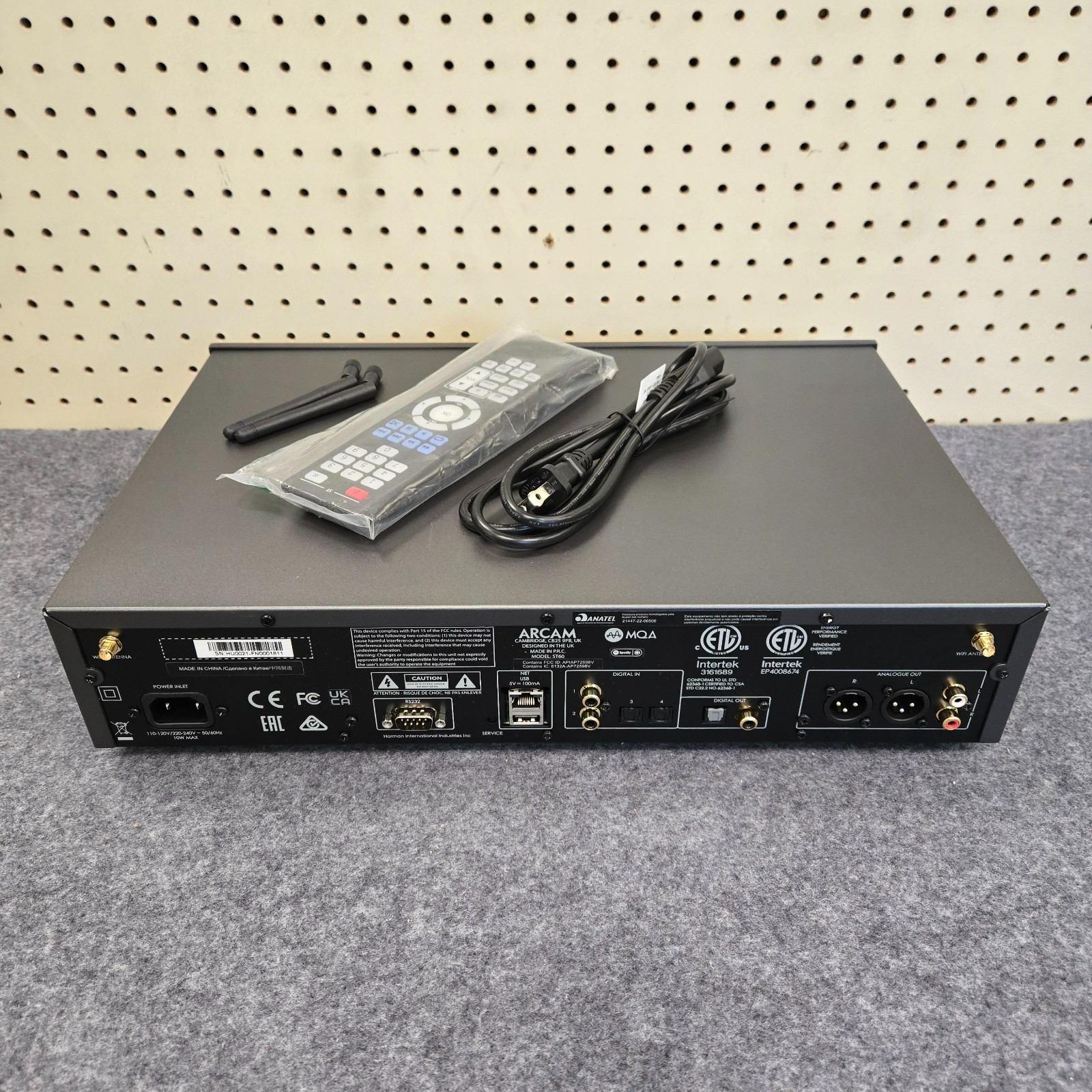 Arcam ST60 Audiophile Networked Audio Streamer – Gray (Used) b#2247
