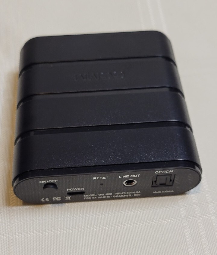 GGMM M-Freebox WB-800 Wi-Fi Wireless Hi-Fi Audio Music Receiver/Adapter