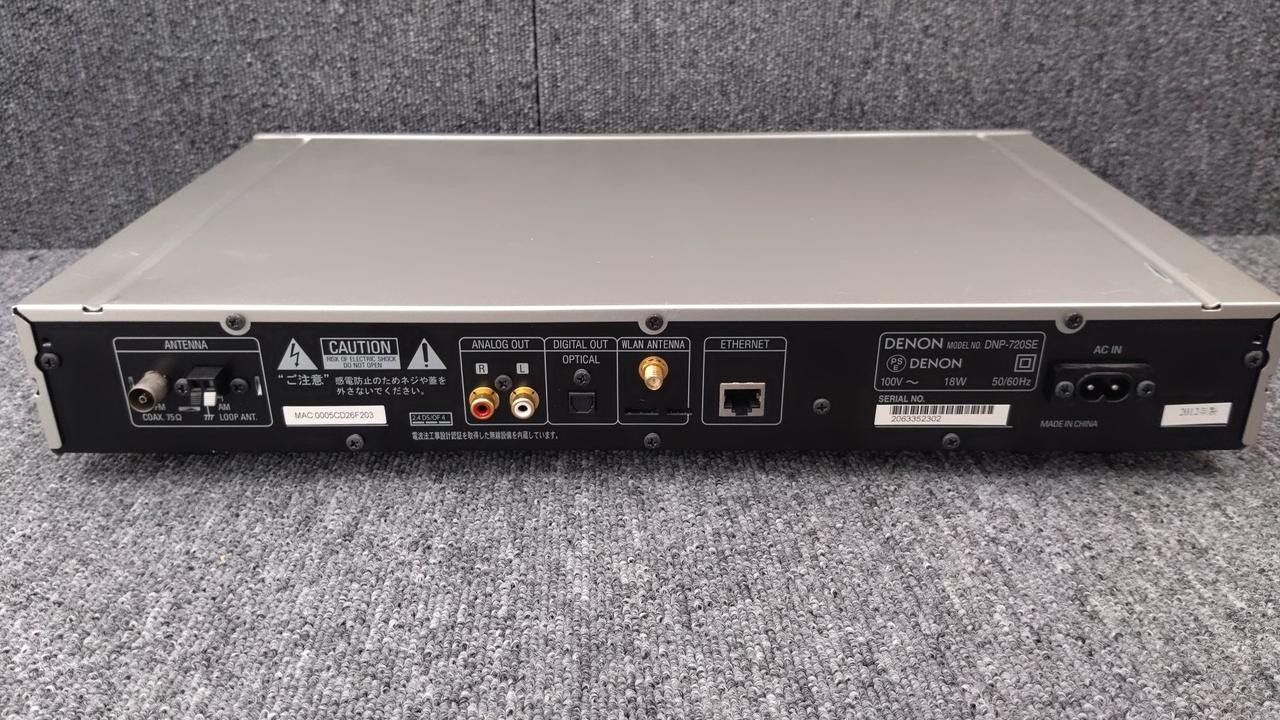 Denon DNP-720SE Network Audio Good Condition from Japan