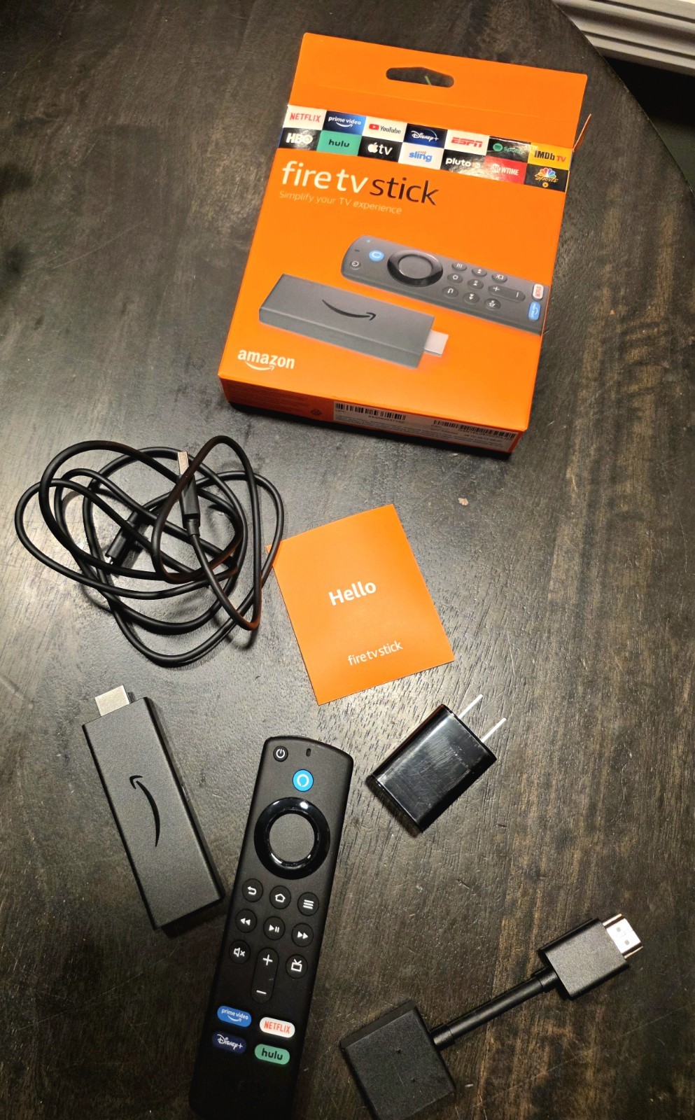 Amazon Fire 3rd Gen TV Stick- Black (B07ZZVX1F2)