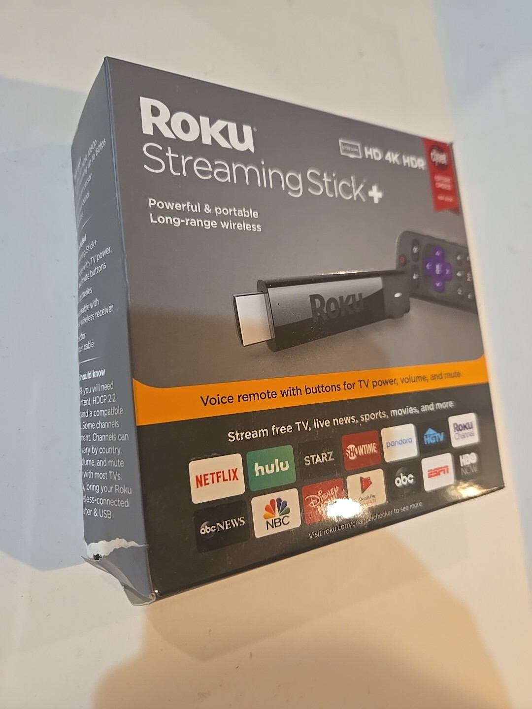 Roku 2 Streaming Stick+ (Model 3810R)