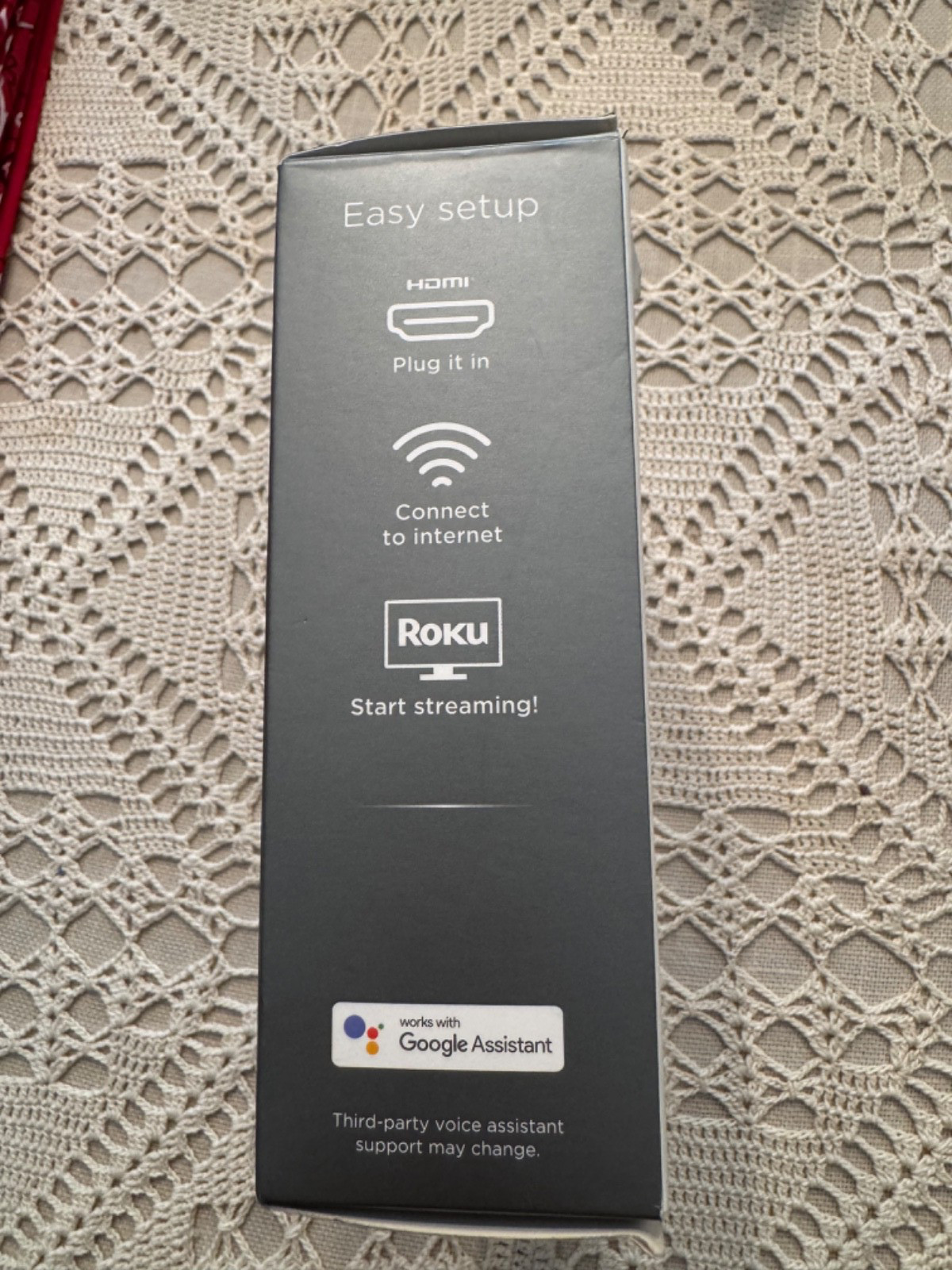 Roku Streaming Stick+ 3810R 4K Streaming Media Player with Voice Remote (Sealed)