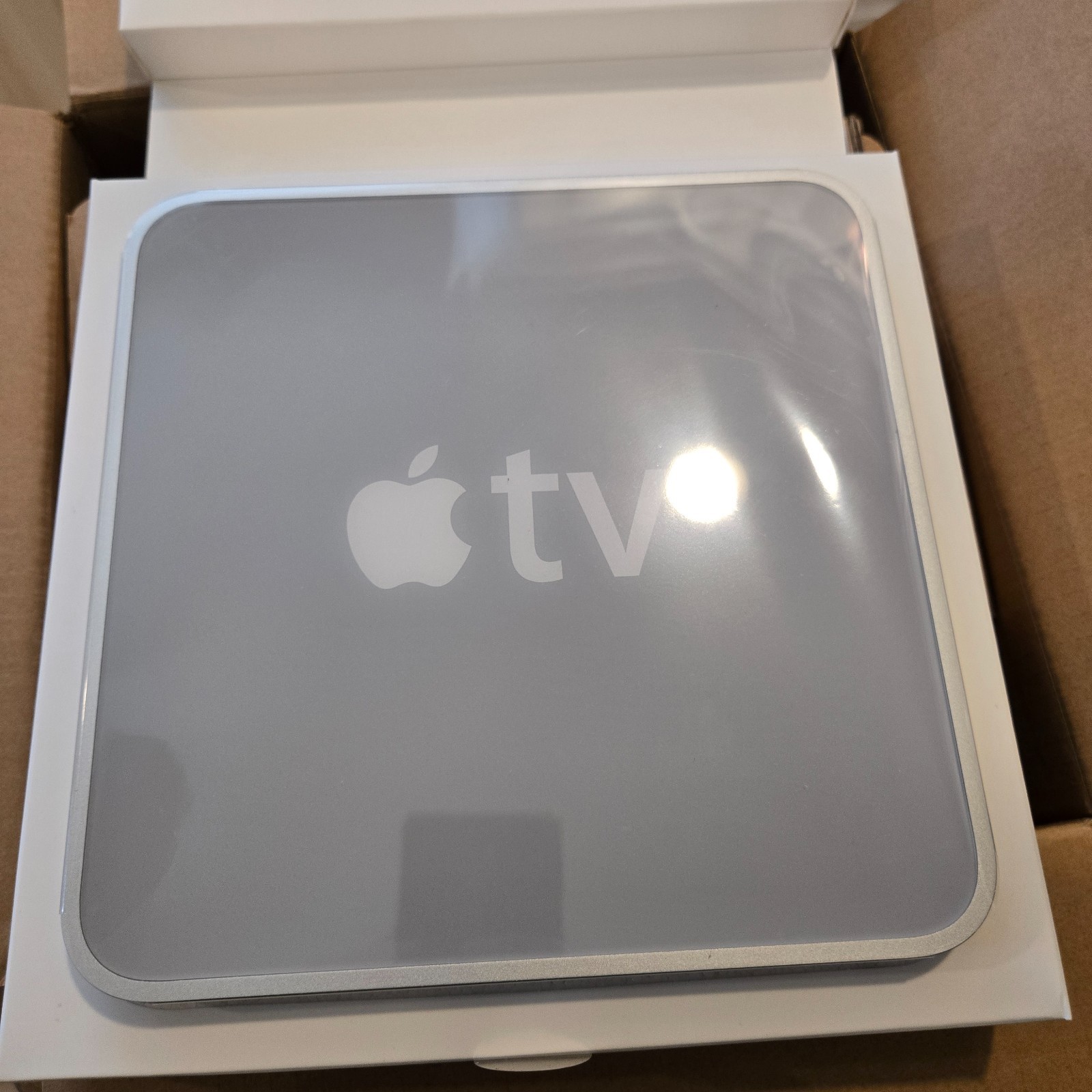 New Unopened Apple TV 1st Generation Silver Media Streamer 160GB A1218 6B189LL/A