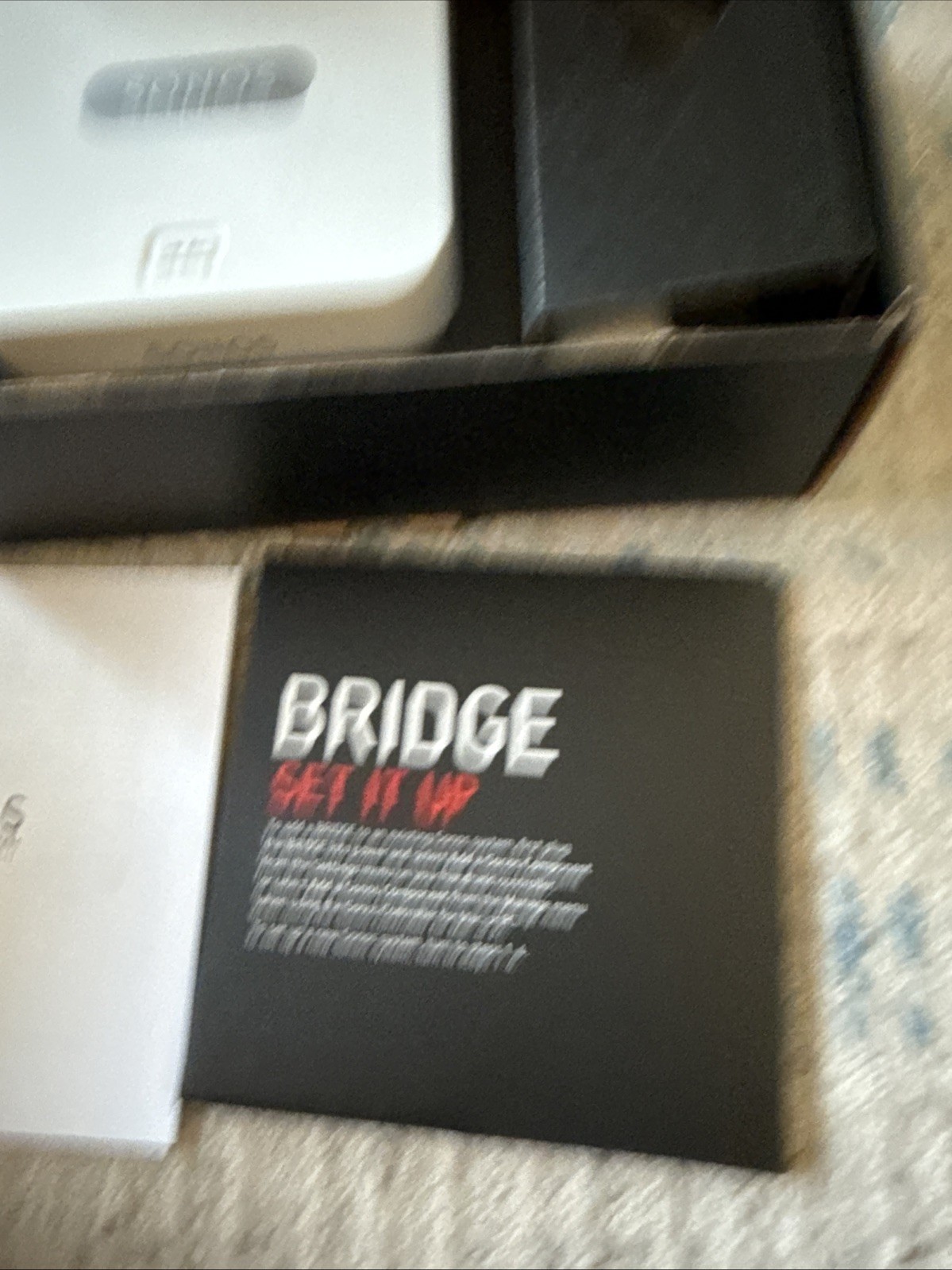 Sonos Bridge BR100 Wireless Network Adapter With Box Tested Works S1 System