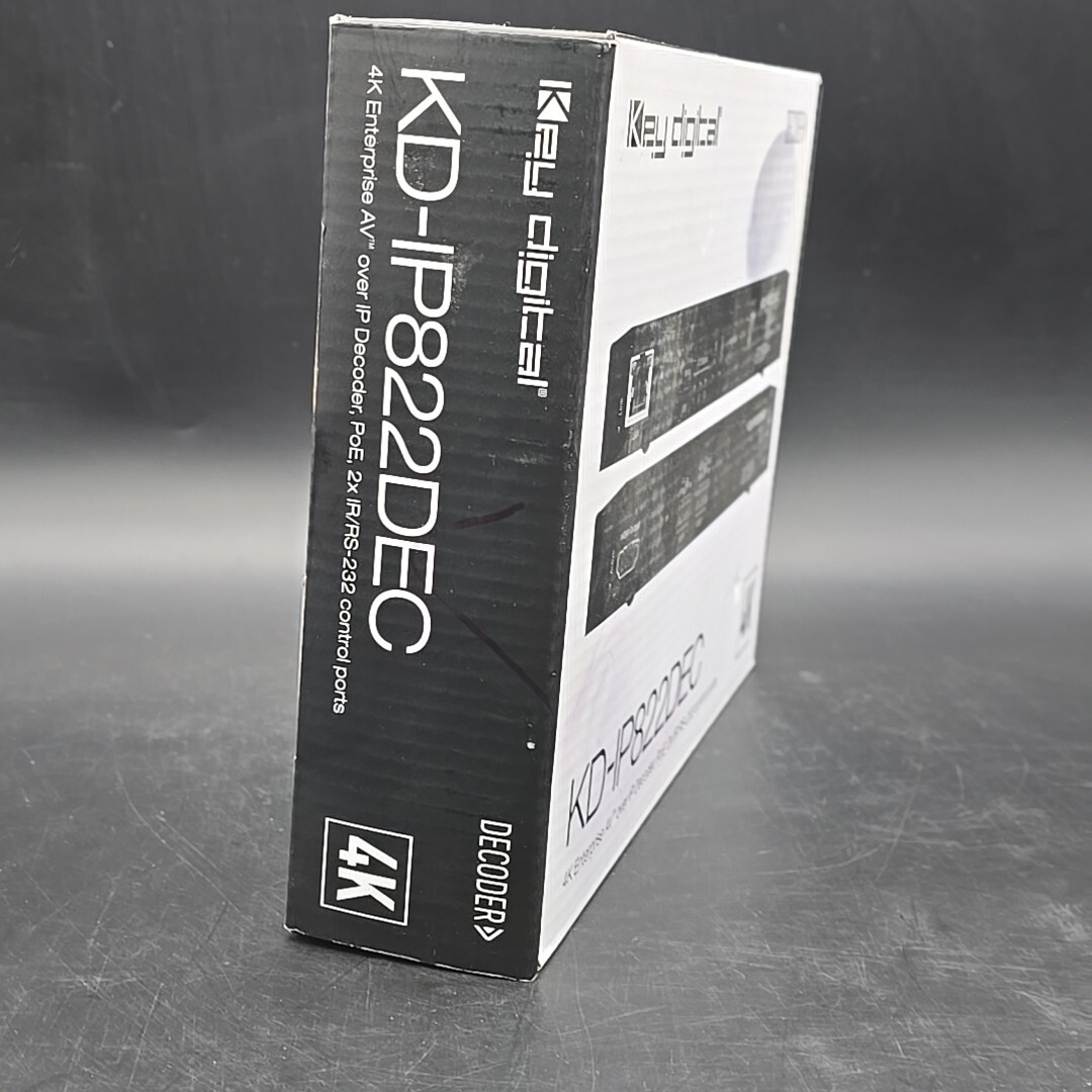 KD-IP822DEC 4K AV over IP System Decoder with PoE/Open API Control Ports