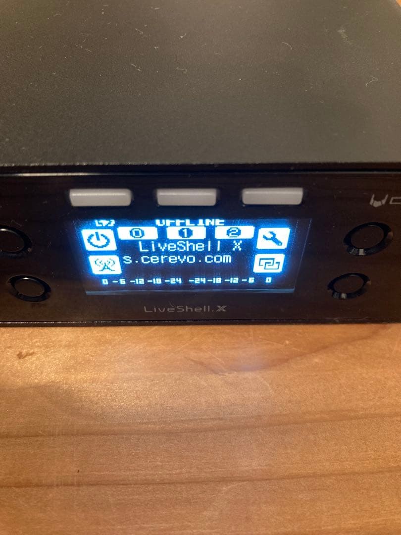 LiveShell X CDP-LS04A Cerevo PC-Less Live Streaming and Recording used Japan