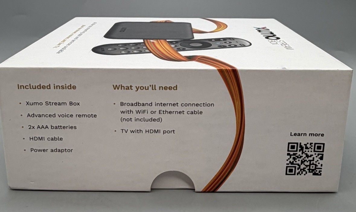Xumo Stream Box Media Streaming Device (SCXI11BEI) – Sealed