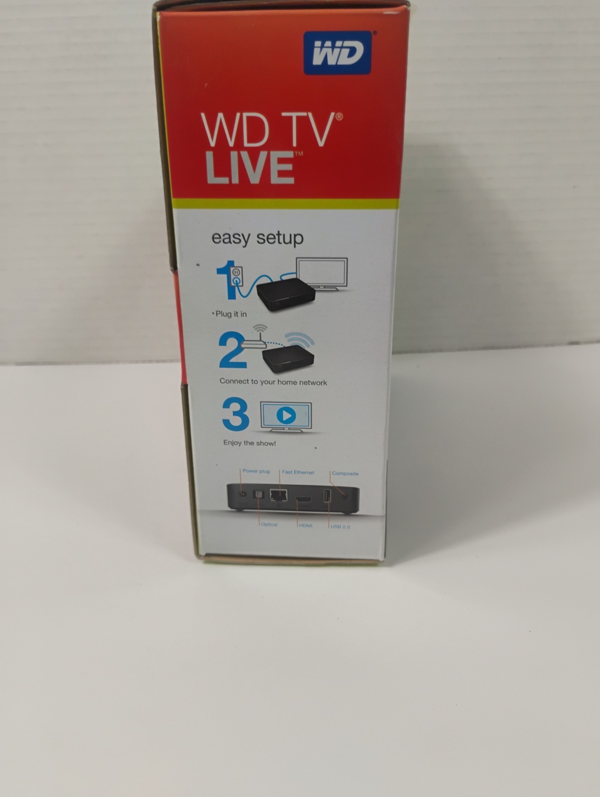 Western Digital WD TV Live Streaming Media Player Wi-Fi HDMI 1080p Black