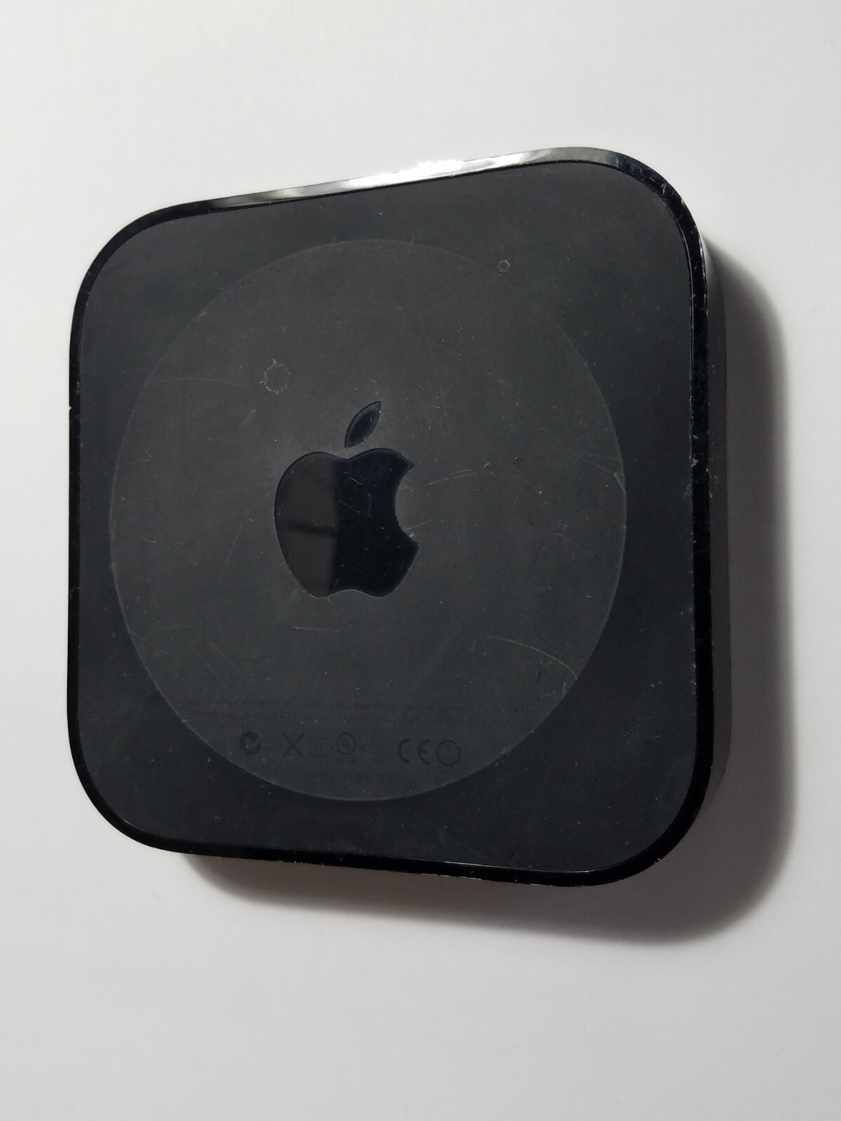 Black Apple TV A1378 2nd Gen HD Media Streamer HDMI Micro USB Ethernet Device