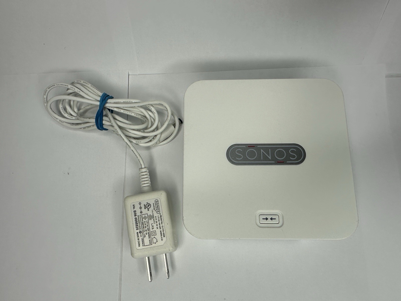 Sonos BRIDGE Wireless Network With Genuine Sonos Power Adapter BR100 Zone Bridge