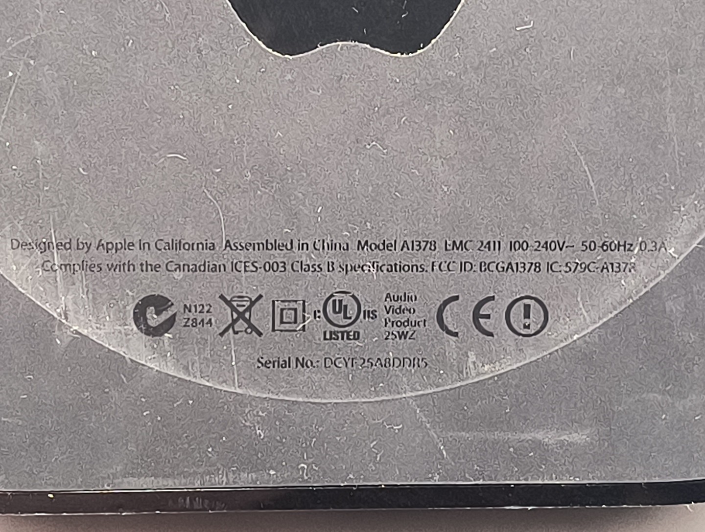 Apple TV 2nd Generation A1378 – Includes Power & HDMI Cables – Tested