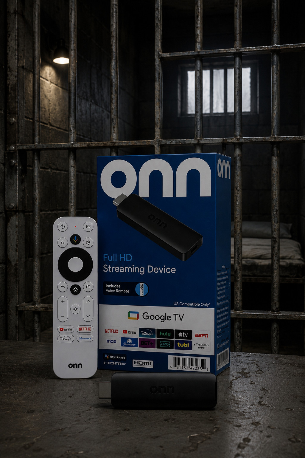 Onn. 28078468 Google TV 4K Streaming Box