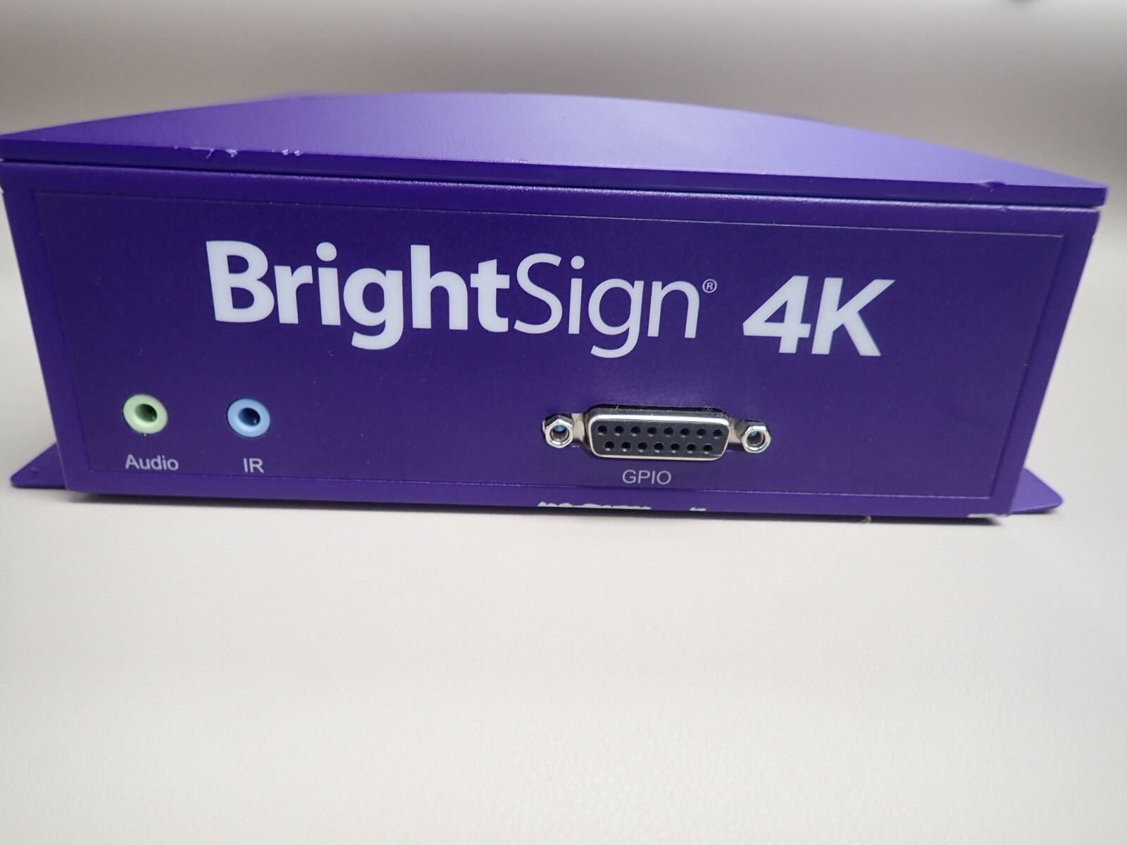 BRIGHTSIGN 4K Model 4K242-WW Digital Signage Media Player.