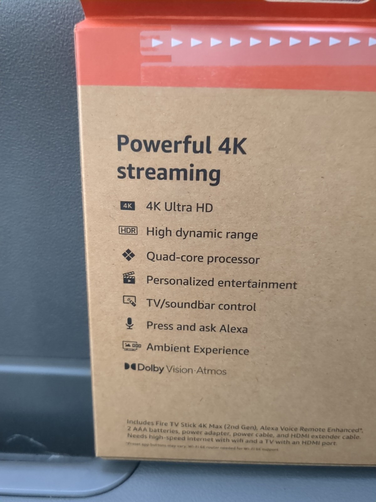 Amazon Fire TV Stick 4K MAX UHD HDR Streaming Device Wi-Fi 6E 16G Latest Gen New