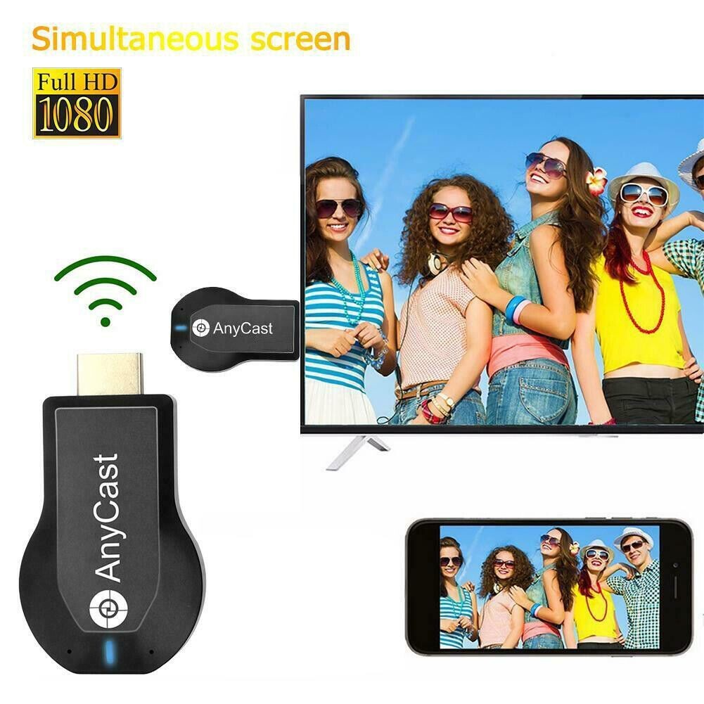 4K Wireless Display Adapter for TV HDMI WiFi Support Miracast Airplay DLNA