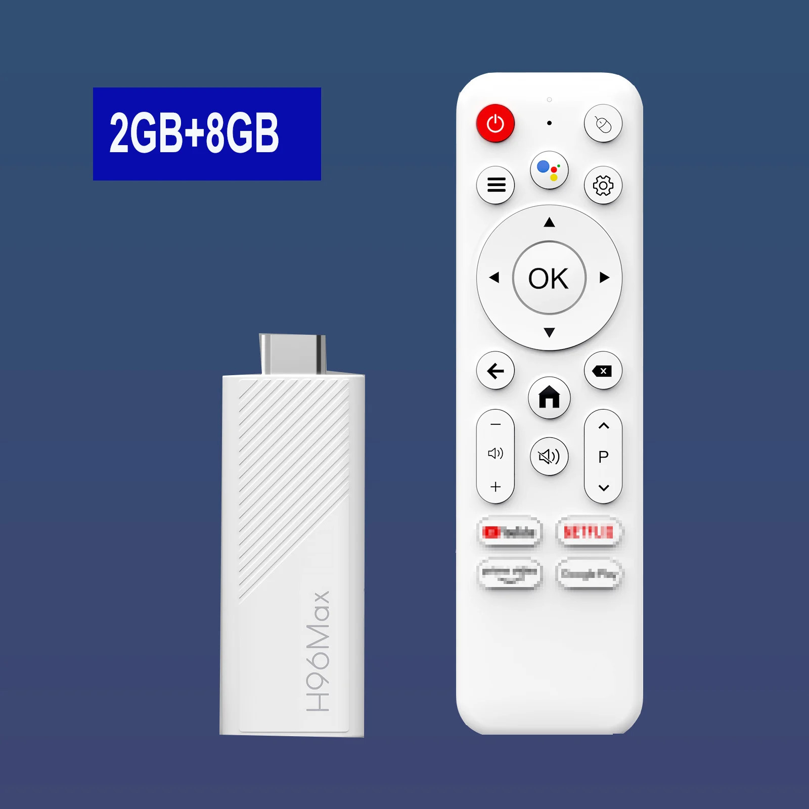 Android TV Stick H96 MAX Allwinner H313 with 4K HDR 2.4G 5G Wifi6 2GB 8GB 16GB V