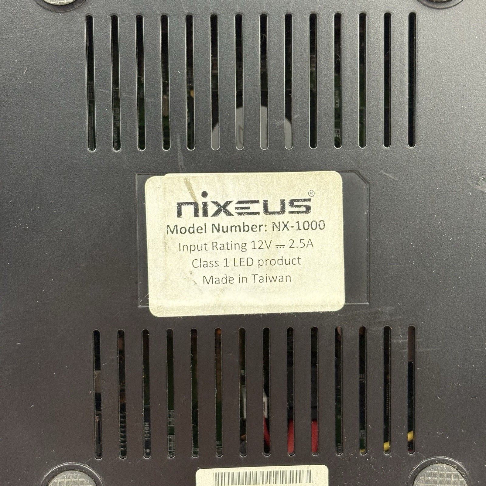 Nixeus Fusion HD Network Audio Video Player WiFi Model NX-1000 With Power Cable