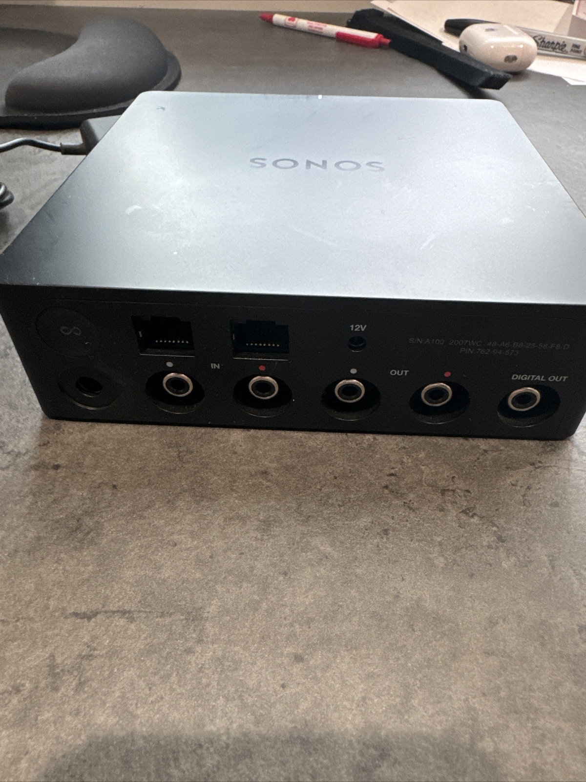 Sonos Streaming Player – PORT1US1BLK (Black)