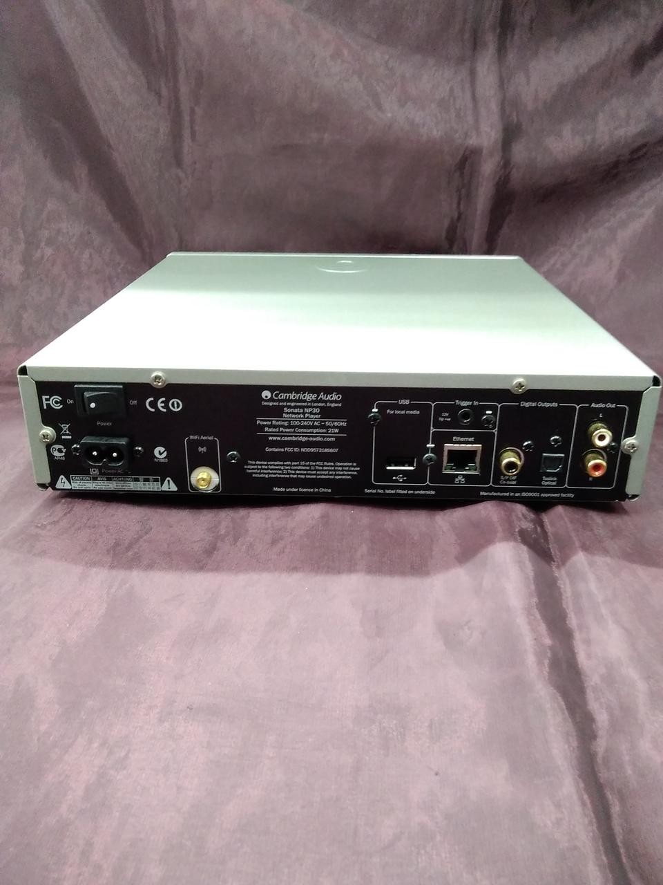 CAMBRIDGE AUDIO NP30 | Network Music Player WiFi Ethernet Hi-Fi Streamer