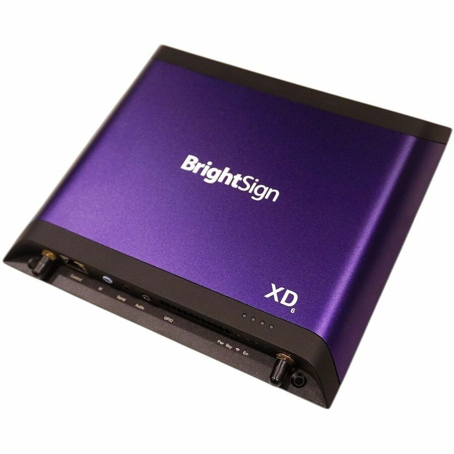 BrightSign XD236 Dual UHD Digital Signage Media Player With PoE And GPIO
