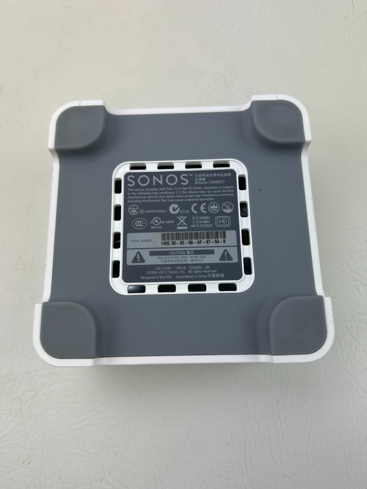 Sonos Connect 1st Gen Wireless Home Audio Receiver