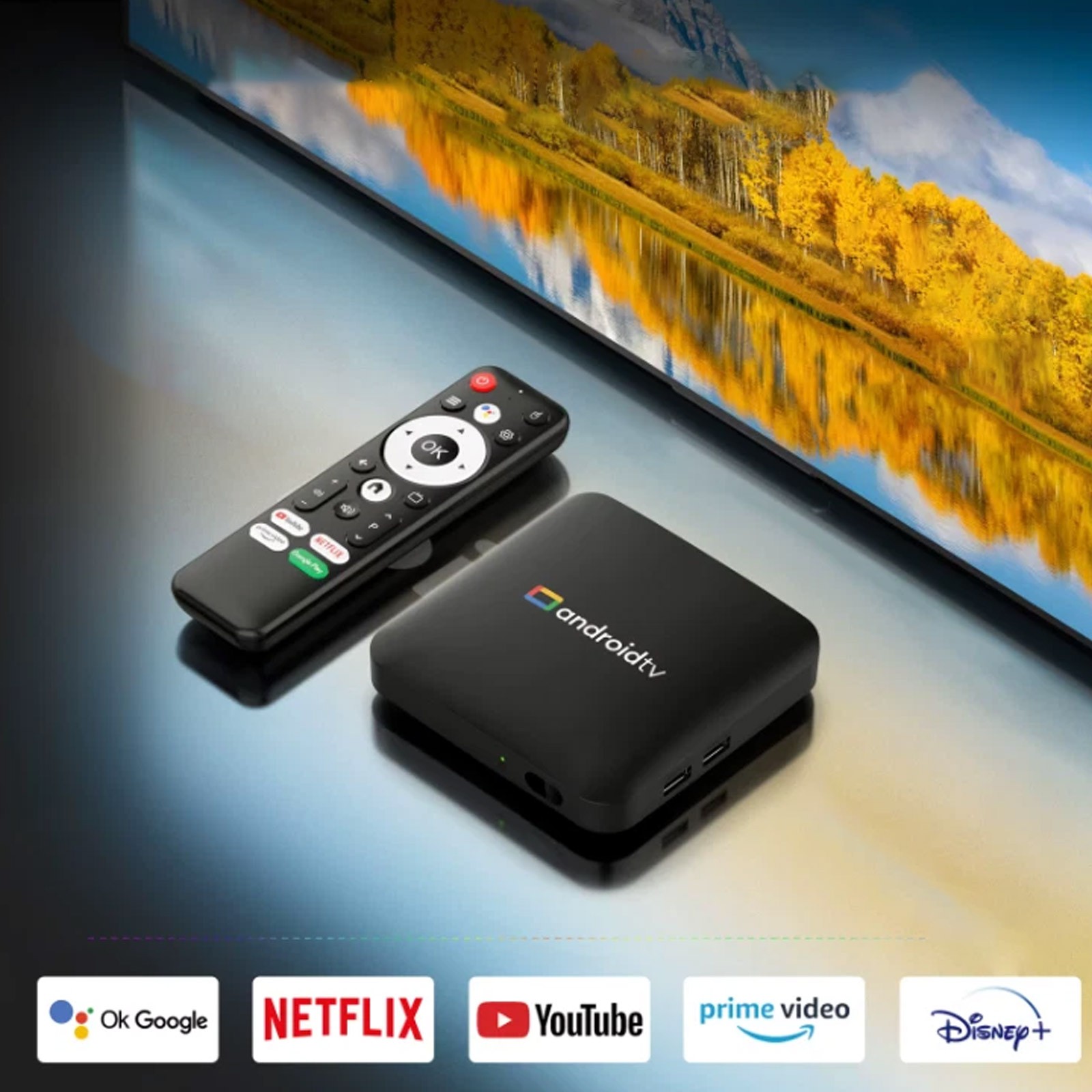 Android 14 Smart TV Box 4K H96 Max UHD 5G WiFi Media Player Quad core 16GB