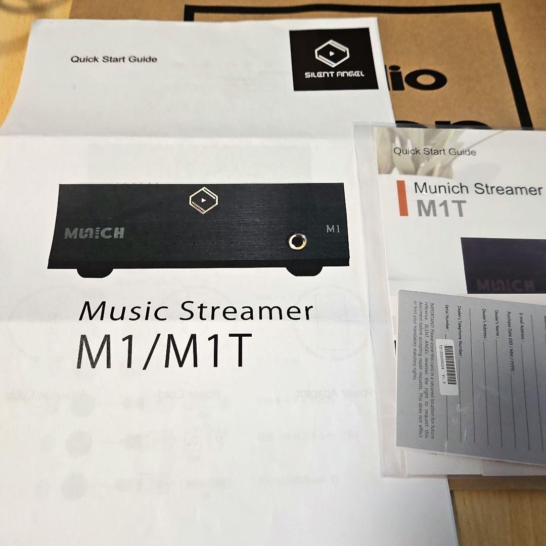Silent Angel M1T 8GB Hi-Fi Music Streamer Audio Equipment AC 100V Japan Working