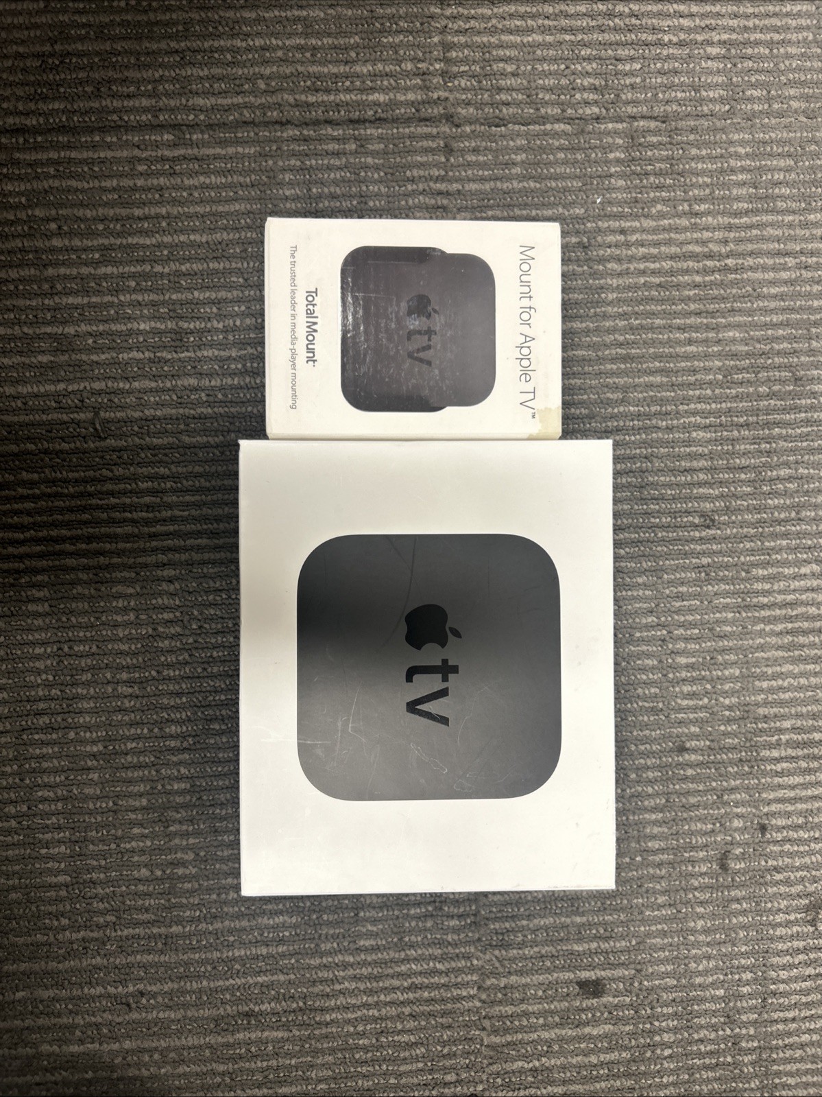Apple TV 64GB 4K HD APPLE MOUNT COMBO – Black UNTESTED NICE‼️‼️‼️