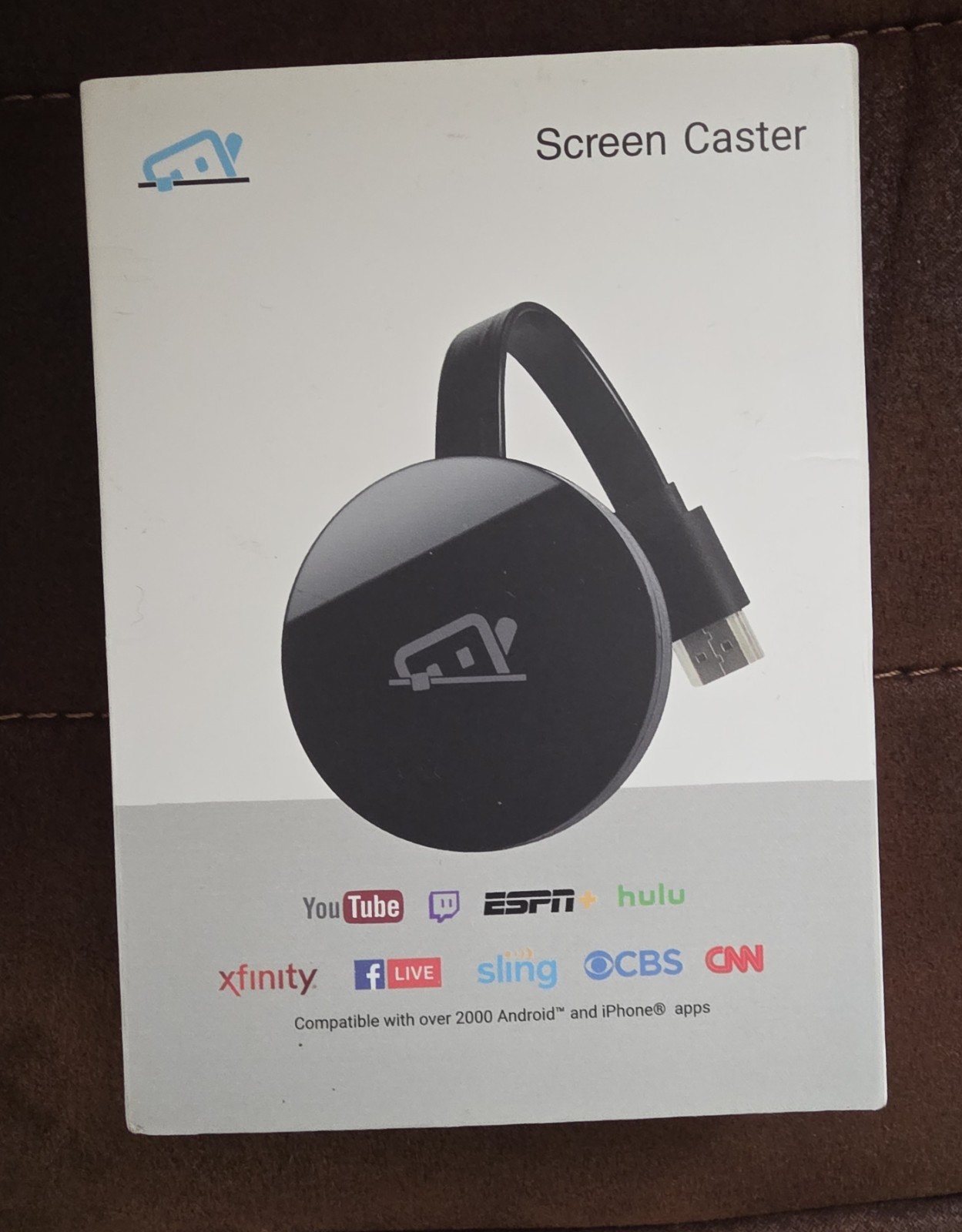 TV Buddy Wi-Fi Wireless HDMI Mirror Streaming Device Adapter For Apple Android