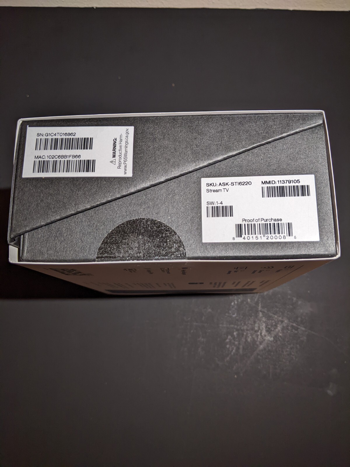 Verizon Stream TV (ASK-STI6220) 4K NEW IN BOX – SEALED
