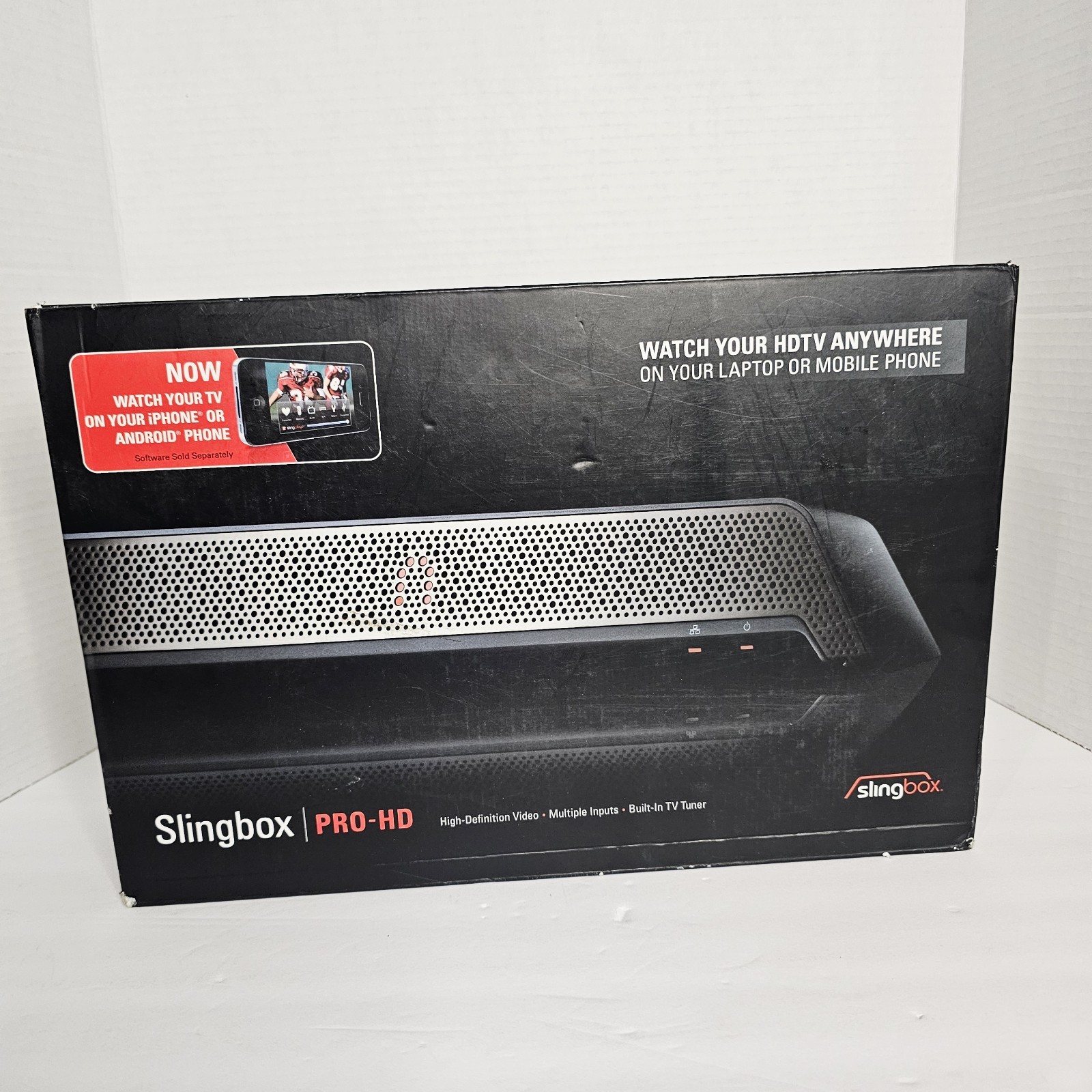 Slingbox PRO-HD SB300-100 Media Streamer 1080i Multiple Inputs Built-In TV Tuner