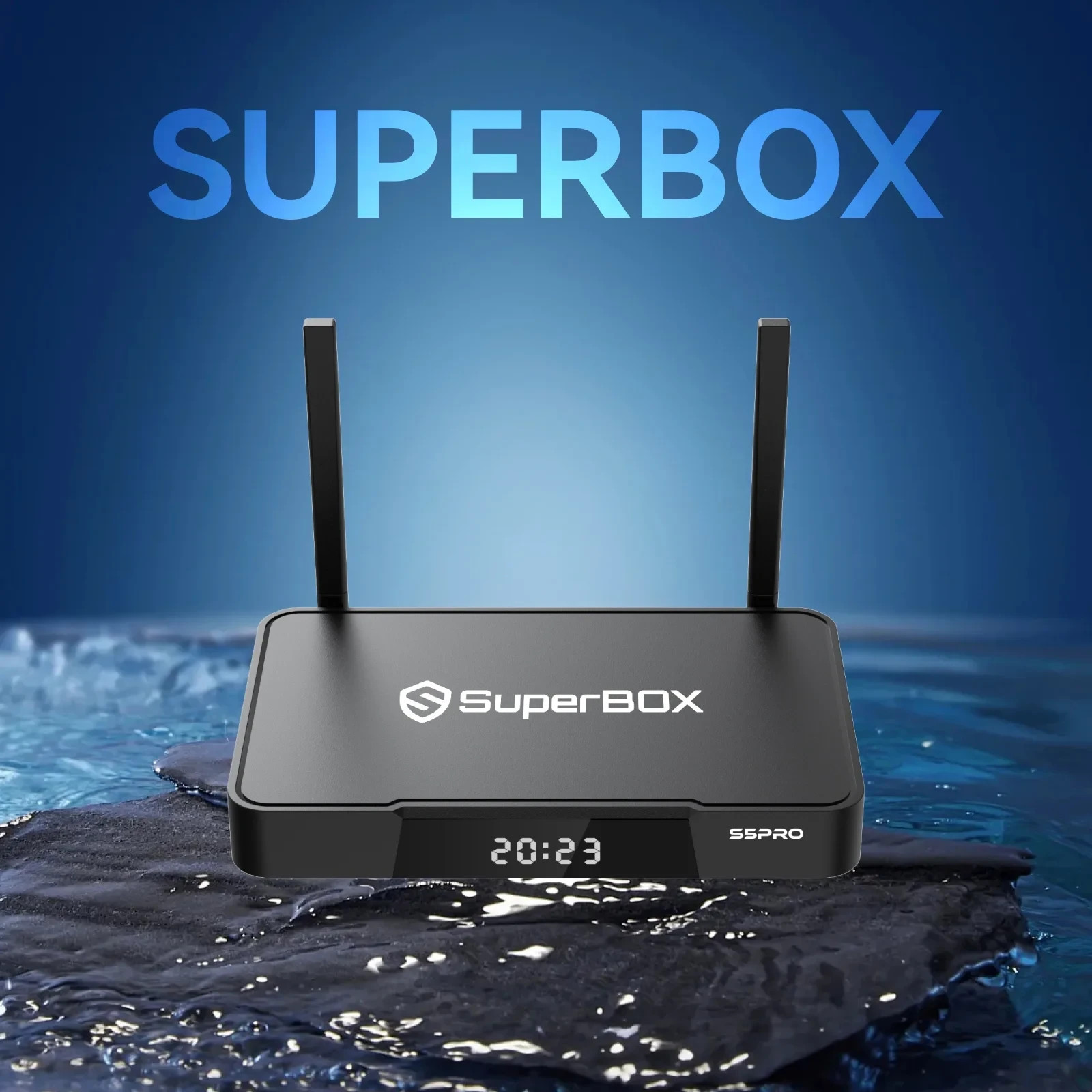 SuperBox S6 Pro 2025 Android 12 TV Box WiFi 6 Free NoSubscription St G2U