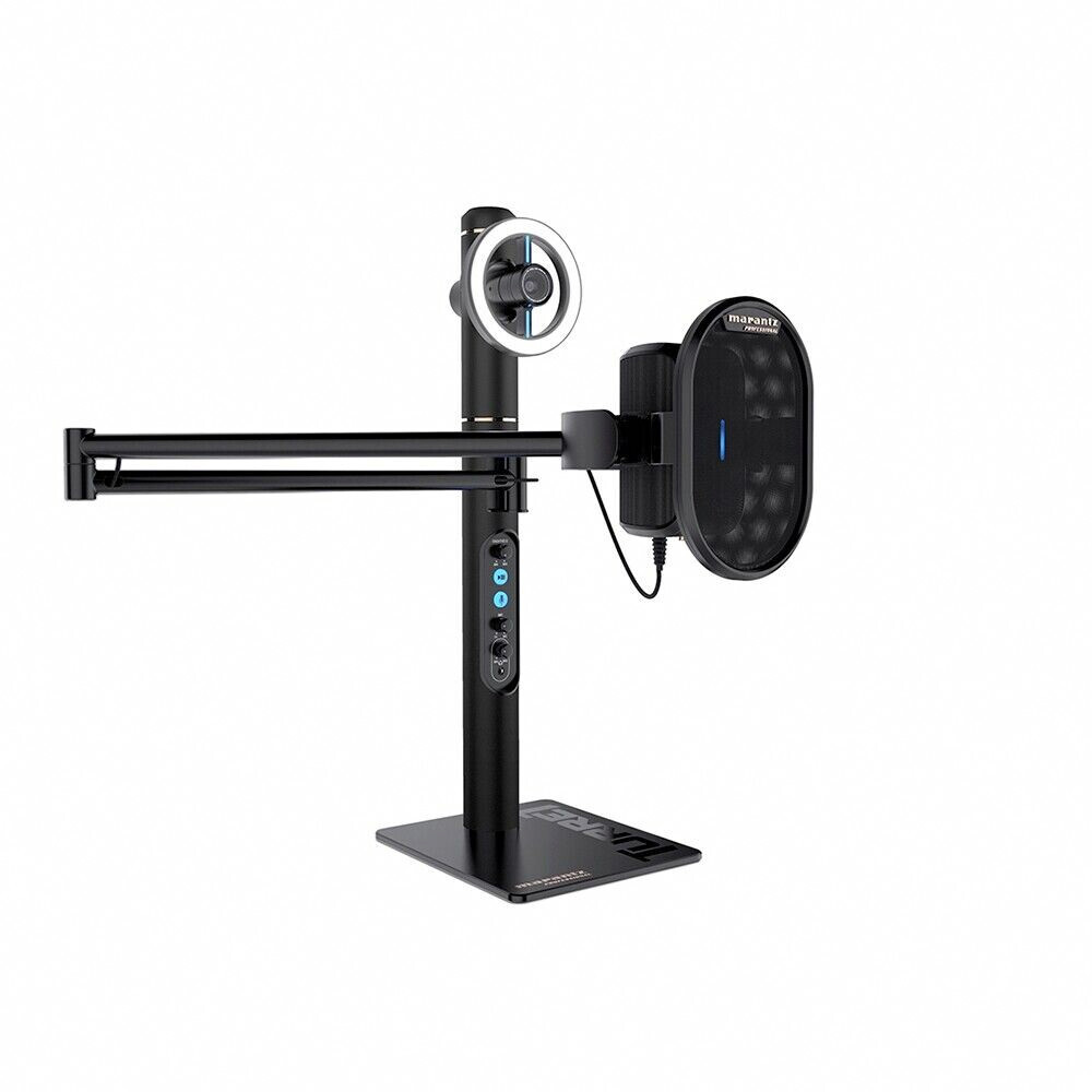 Marantz PODCAST /VLOG Broadcast Video Streaming Camera, Mic, Light System – NIB