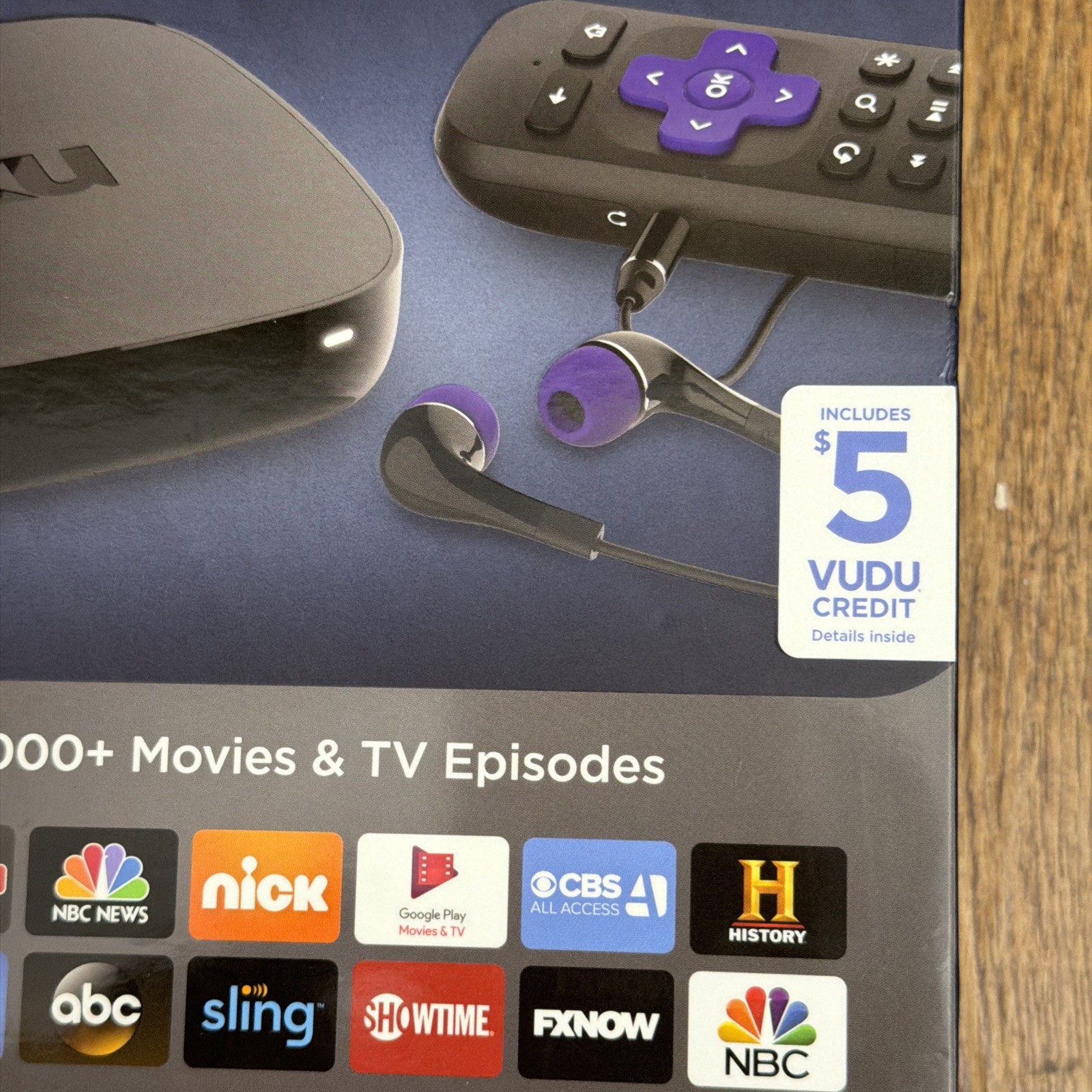 Roku 4640 RW Ultra Streaming Media Player 4K HD HDR with Headphones Black Seald