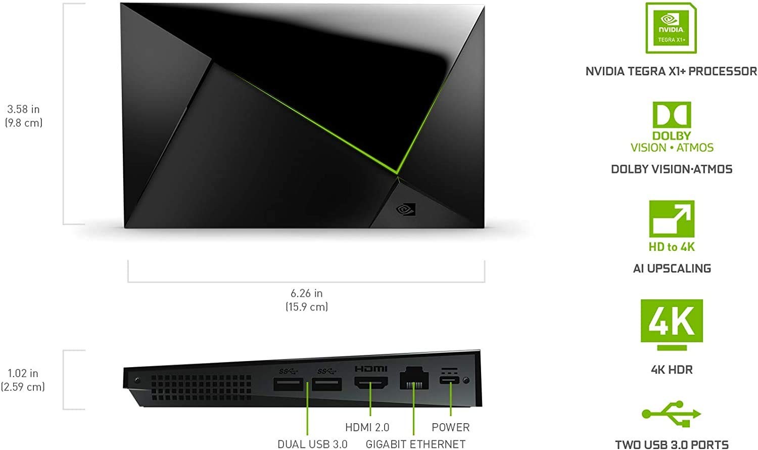 NVIDIA Shield Android TV Pro | 4K HDR Streaming Media Player High Performance…
