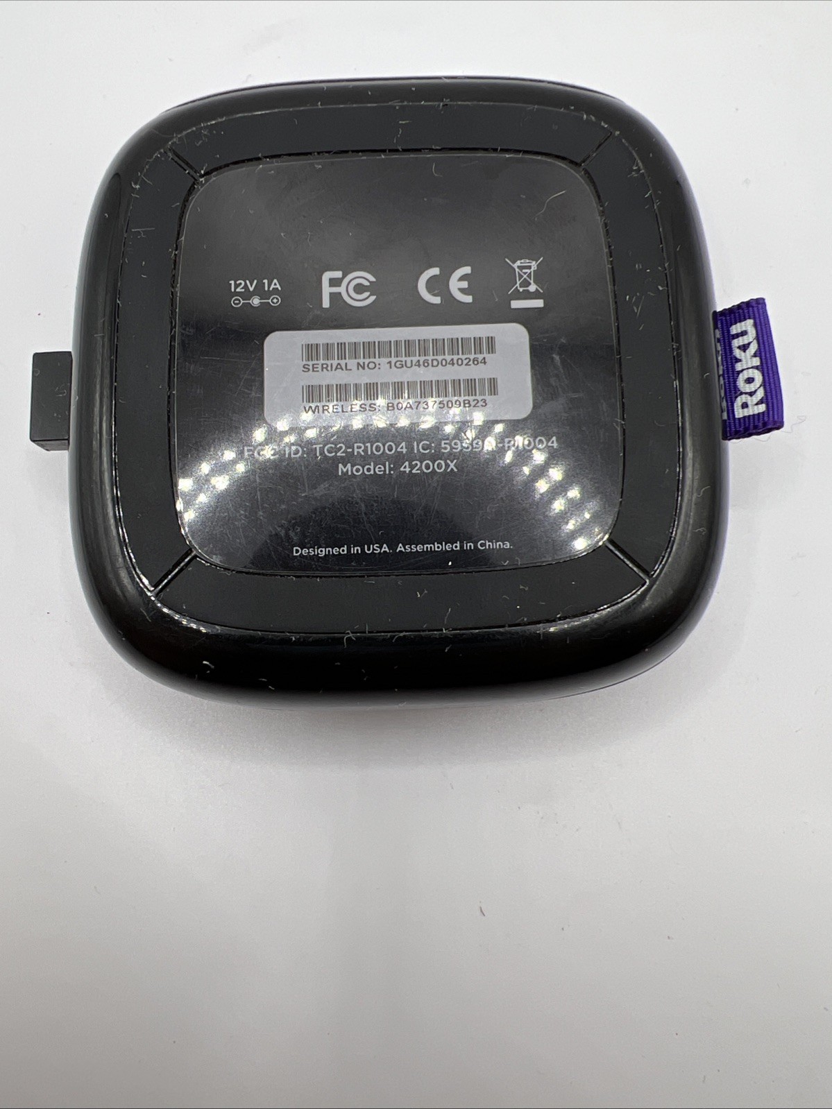 Roku 3 Media Streamer 4200X 3rd Generation, MAIN UNIT ONLY
