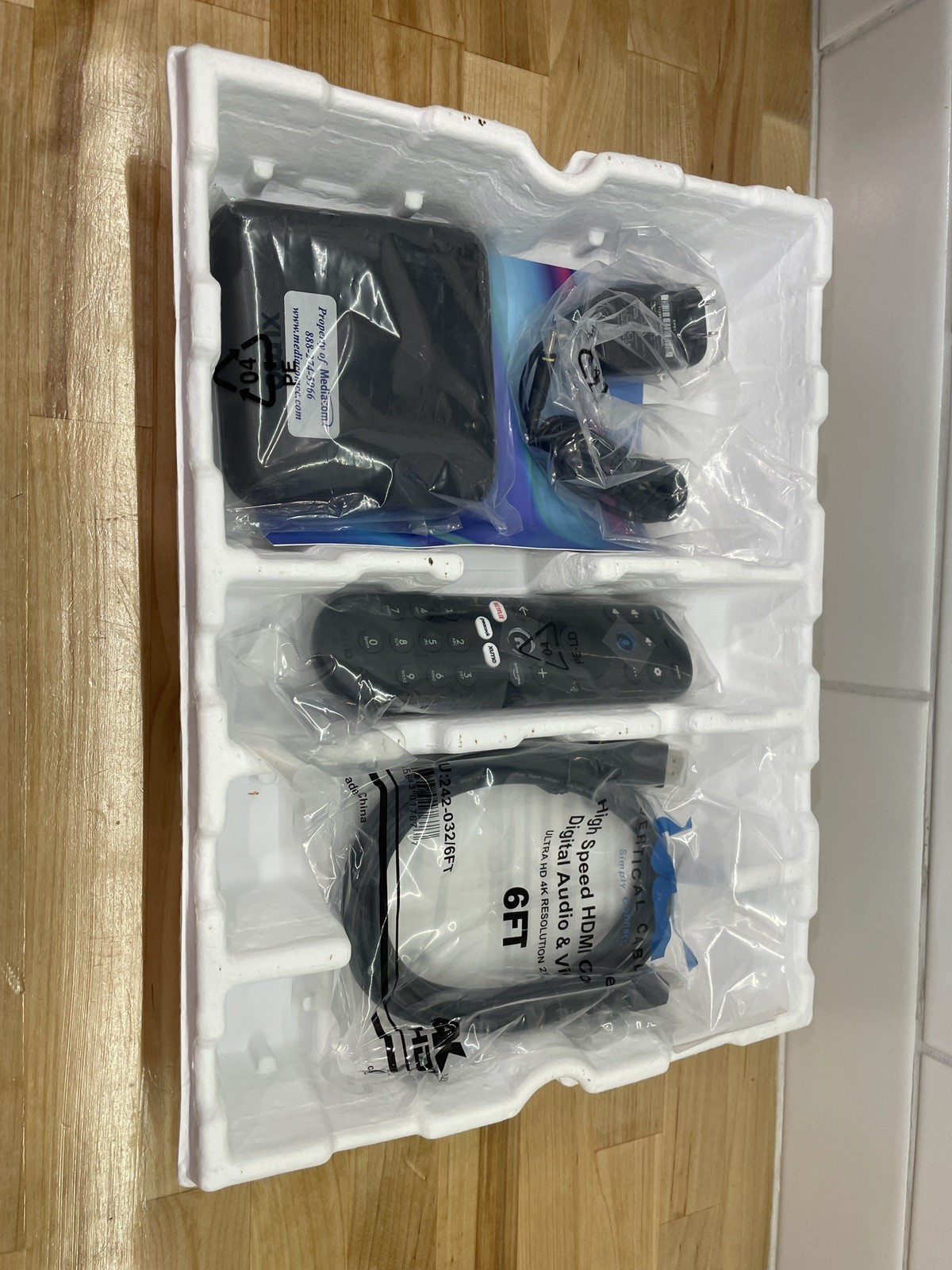 Xumo Stream Box 4K UHD Streaming Device Brand New Open Box