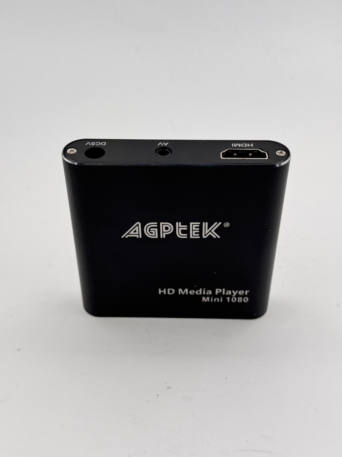 AGPTEK HDMI Media Player 1080P USB SD Card MKV AVI MP4 Remote Open Box
