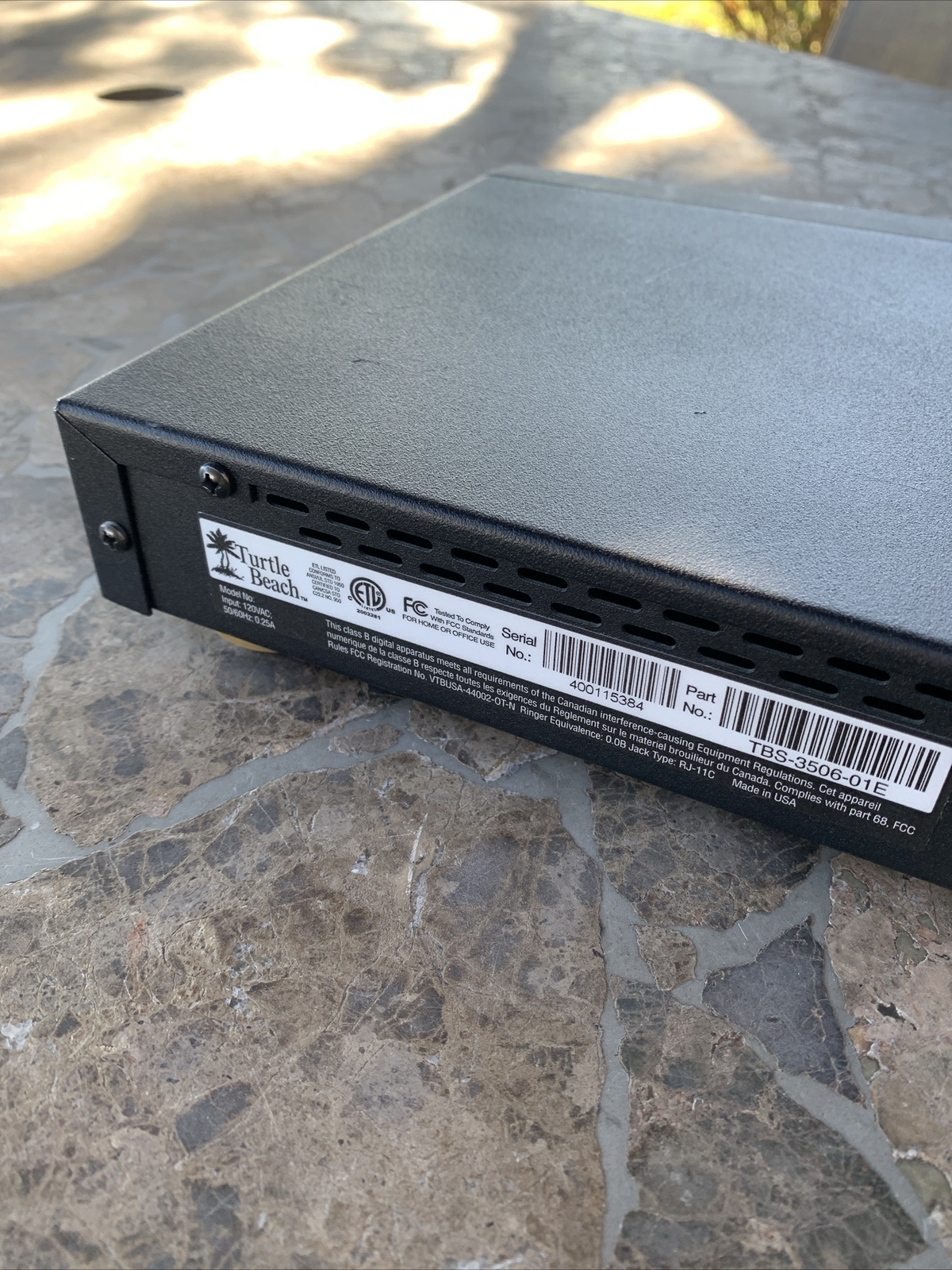 Turtle Beach AudioTron AT-100 Music Network Server