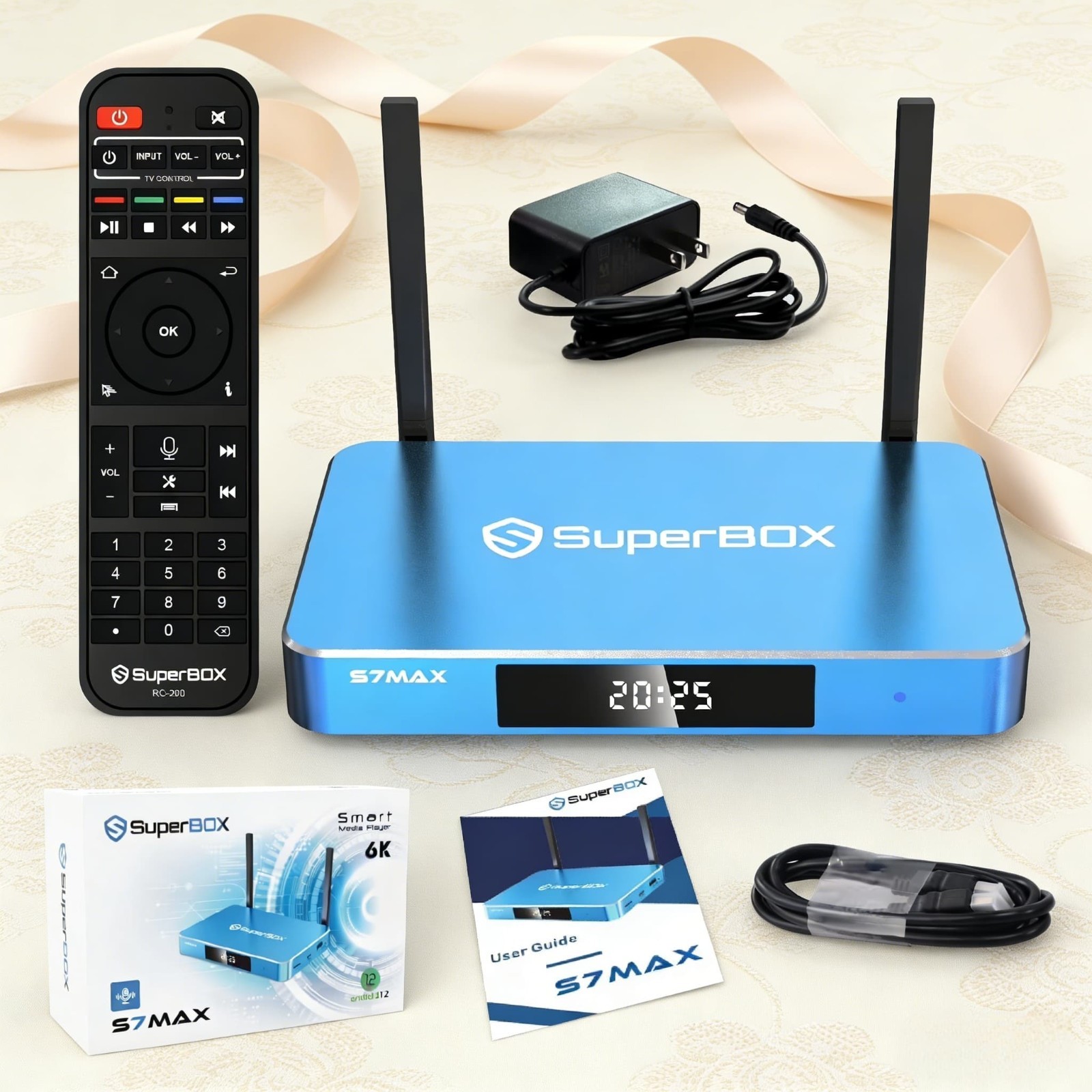 Genuine SuperBox S7 Max | Our Shop No Knockoffs | 24/7 Full Support | Same Day