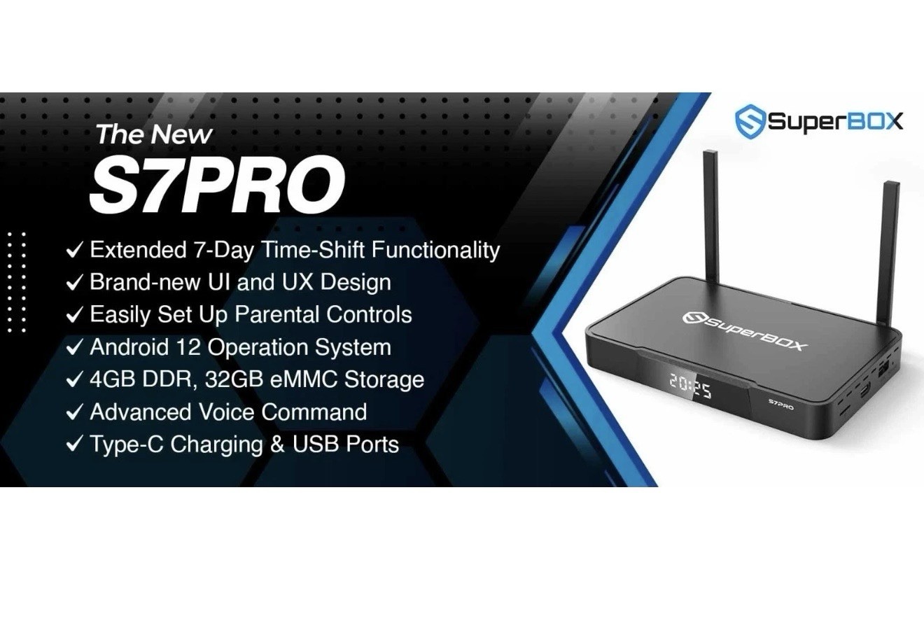 2026 SUPERBOX S7 PRO 🌟Newly Upgraded🌟Fast Same day Shipping🌟Authorized dealer