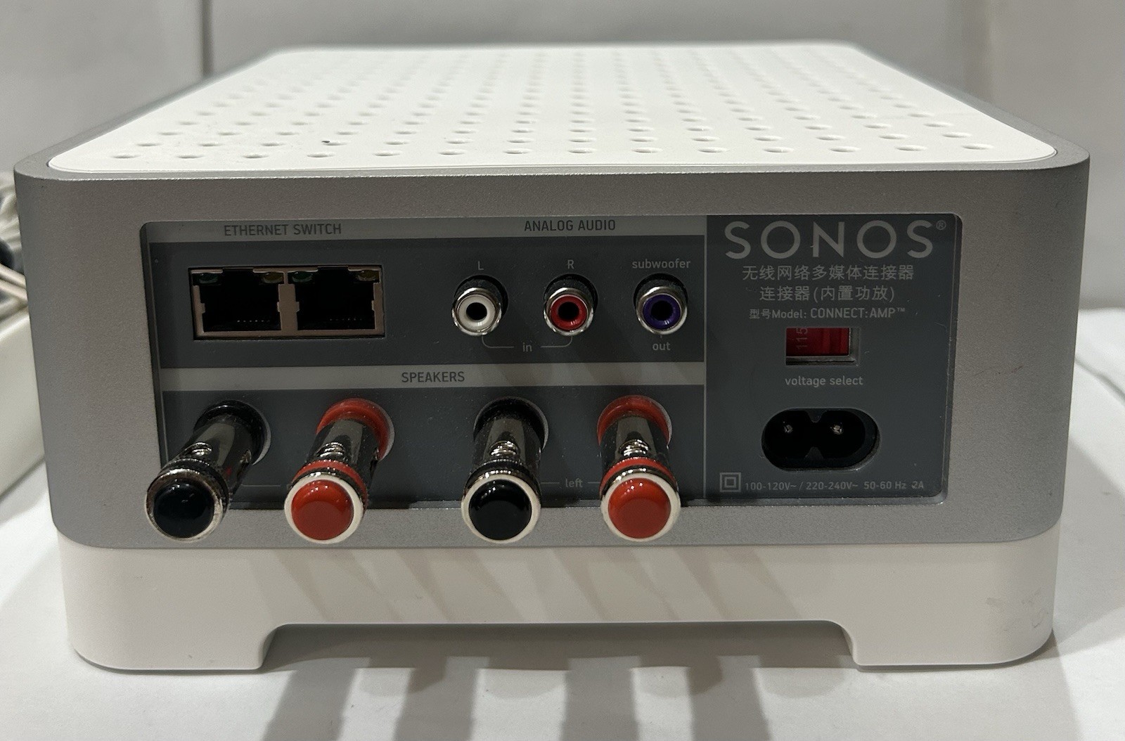 SONOS CONNECT AMP 1ND GEN MODEL CONNECT AMP 2 PIECE SET